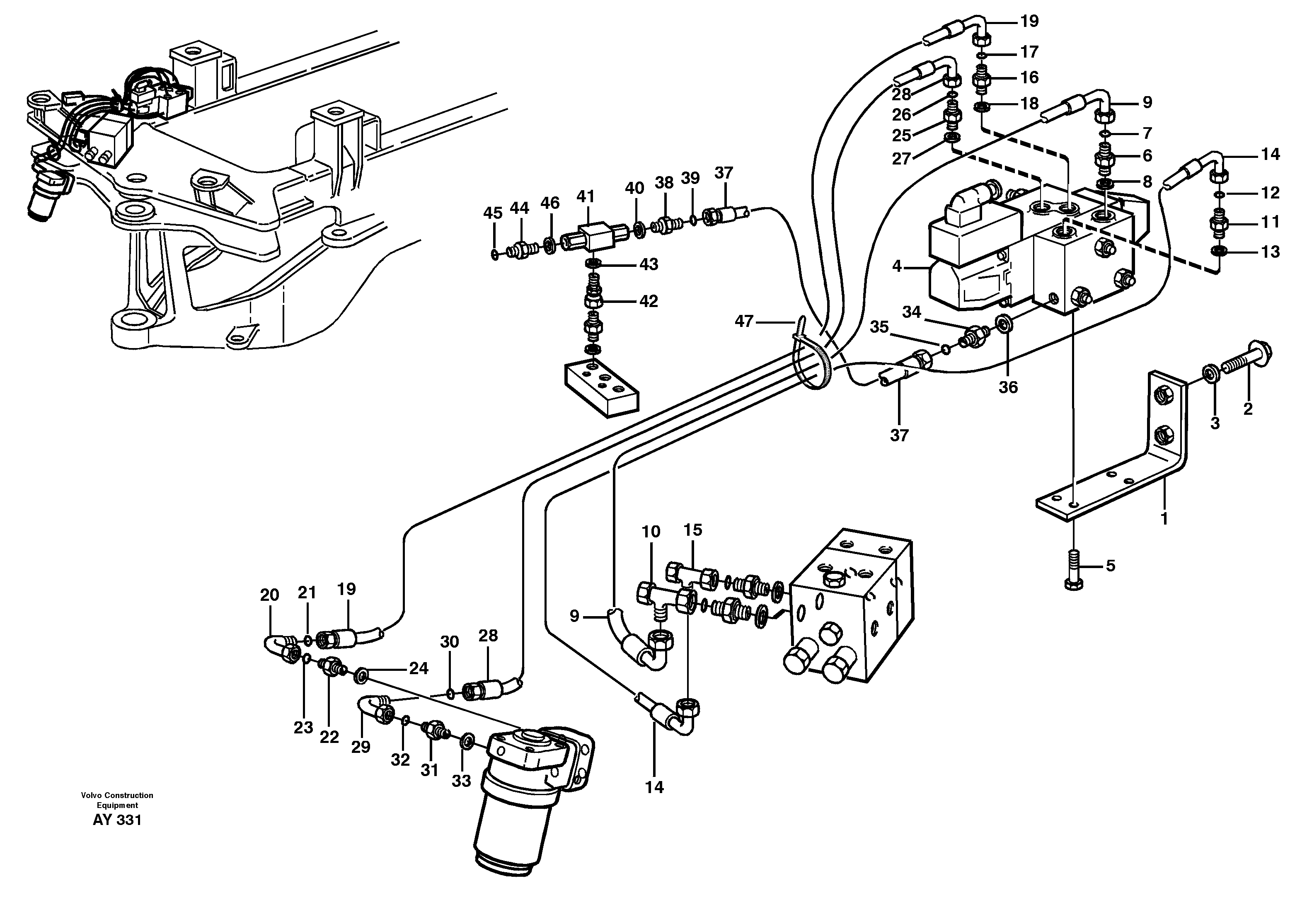 Connector Kit VOE11130761 VOLVO