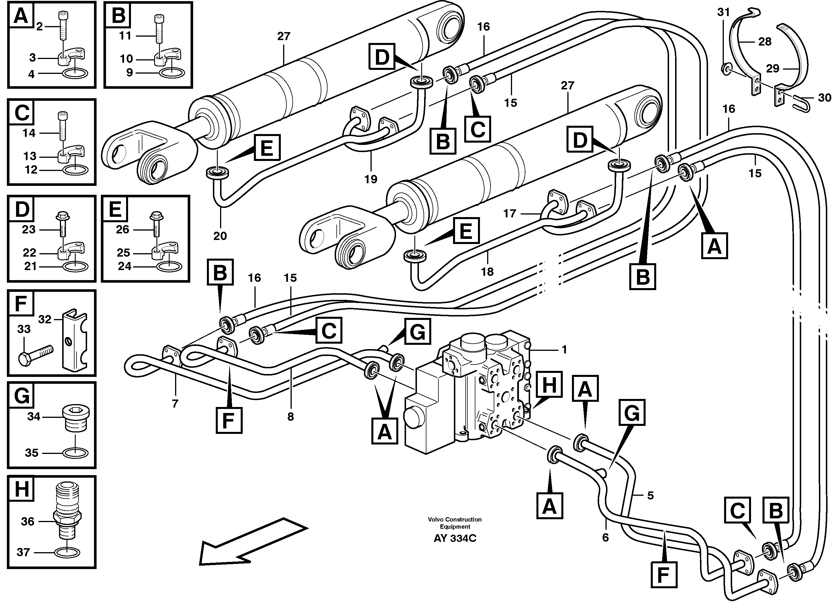 Rglr Weight Kit VOE11148220 VOLVO