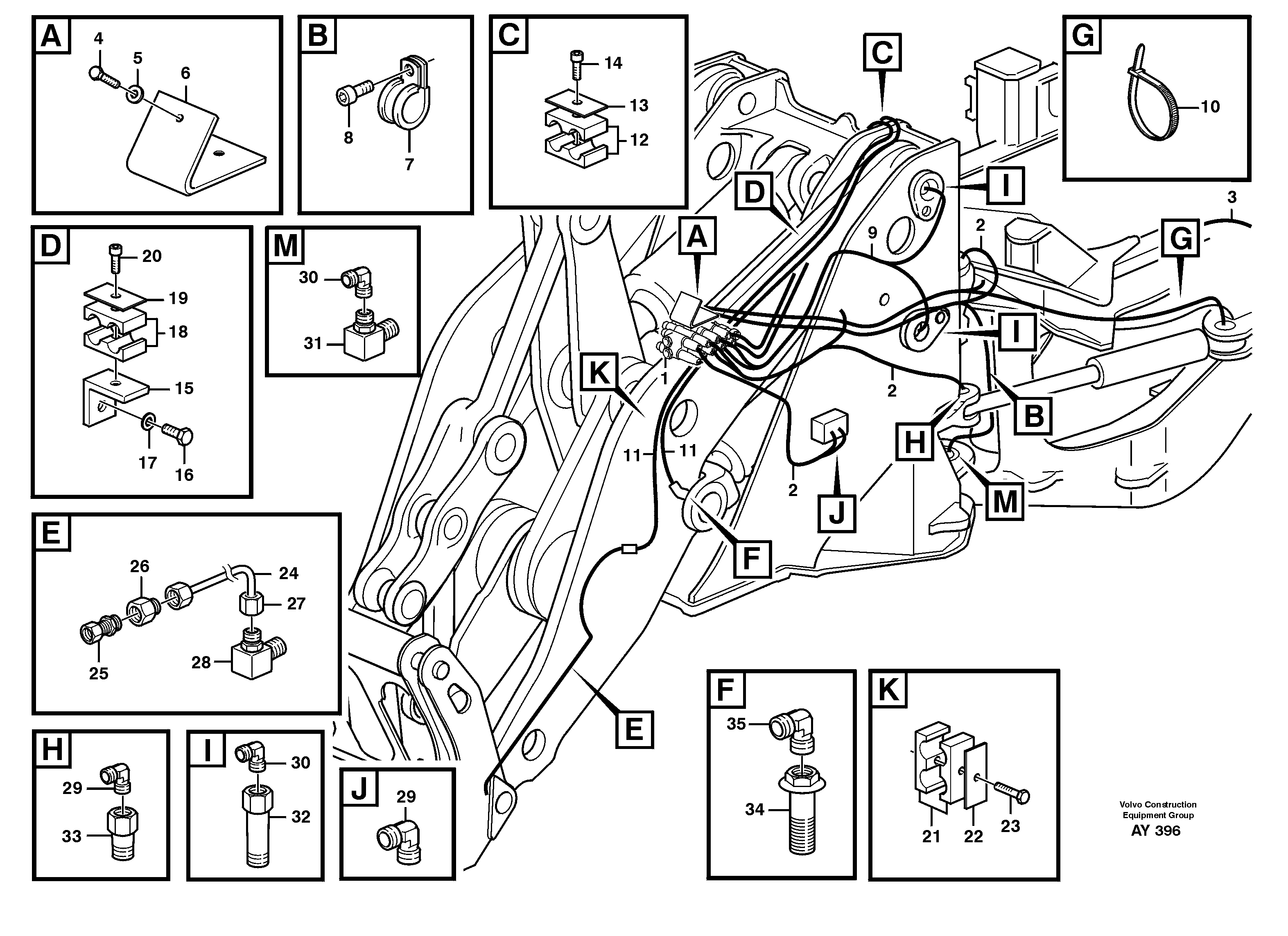 Hydr.hammer equipm. VOE11706026 VOLVO