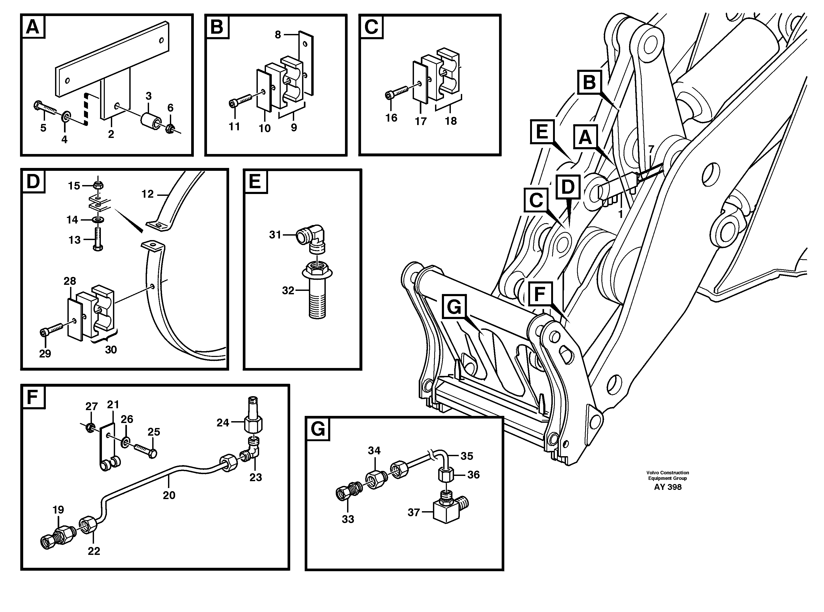 Press. lim. valve VOE11706050 VOLVO