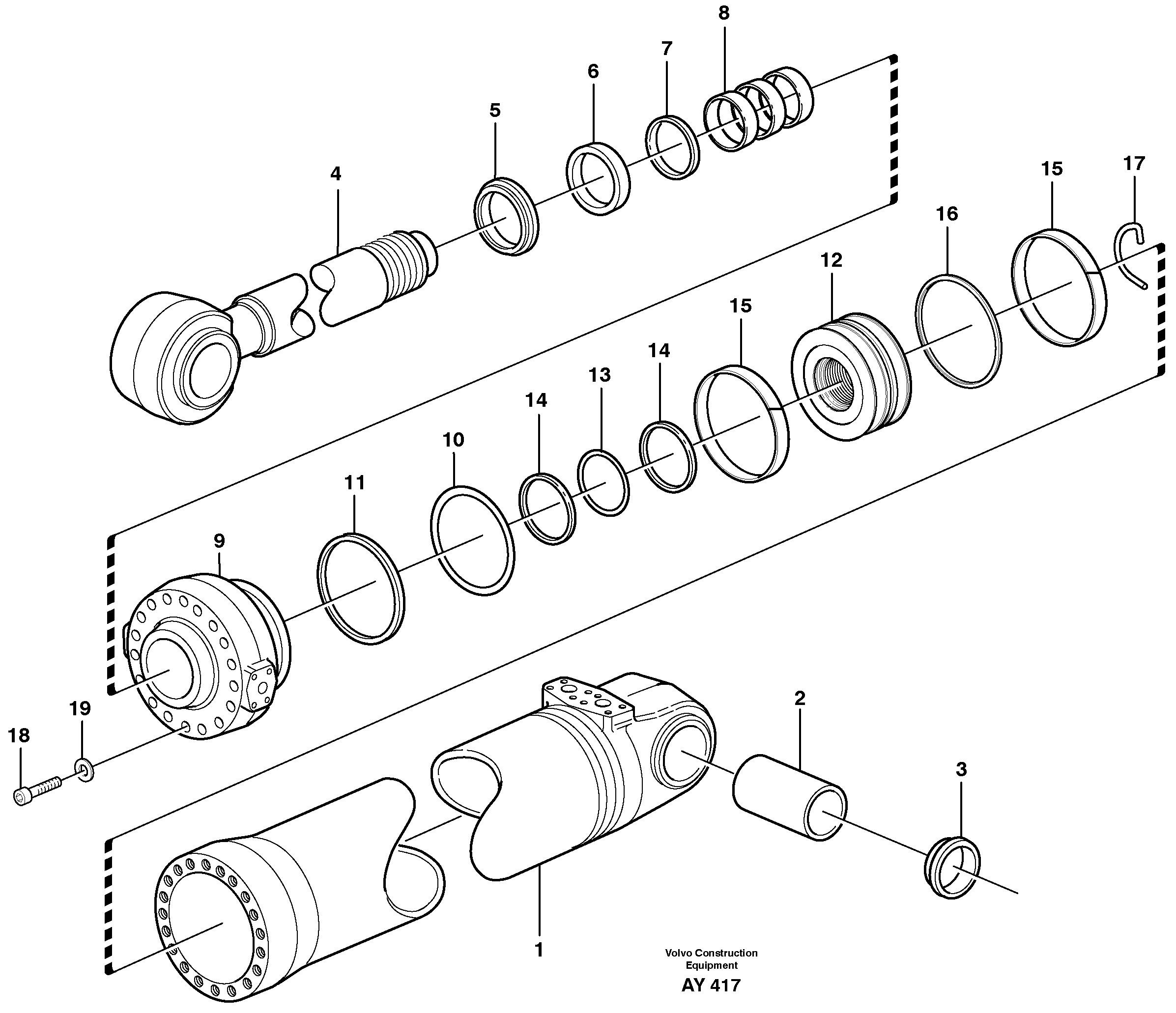 Oil Tap VOE11107330 VOLVO