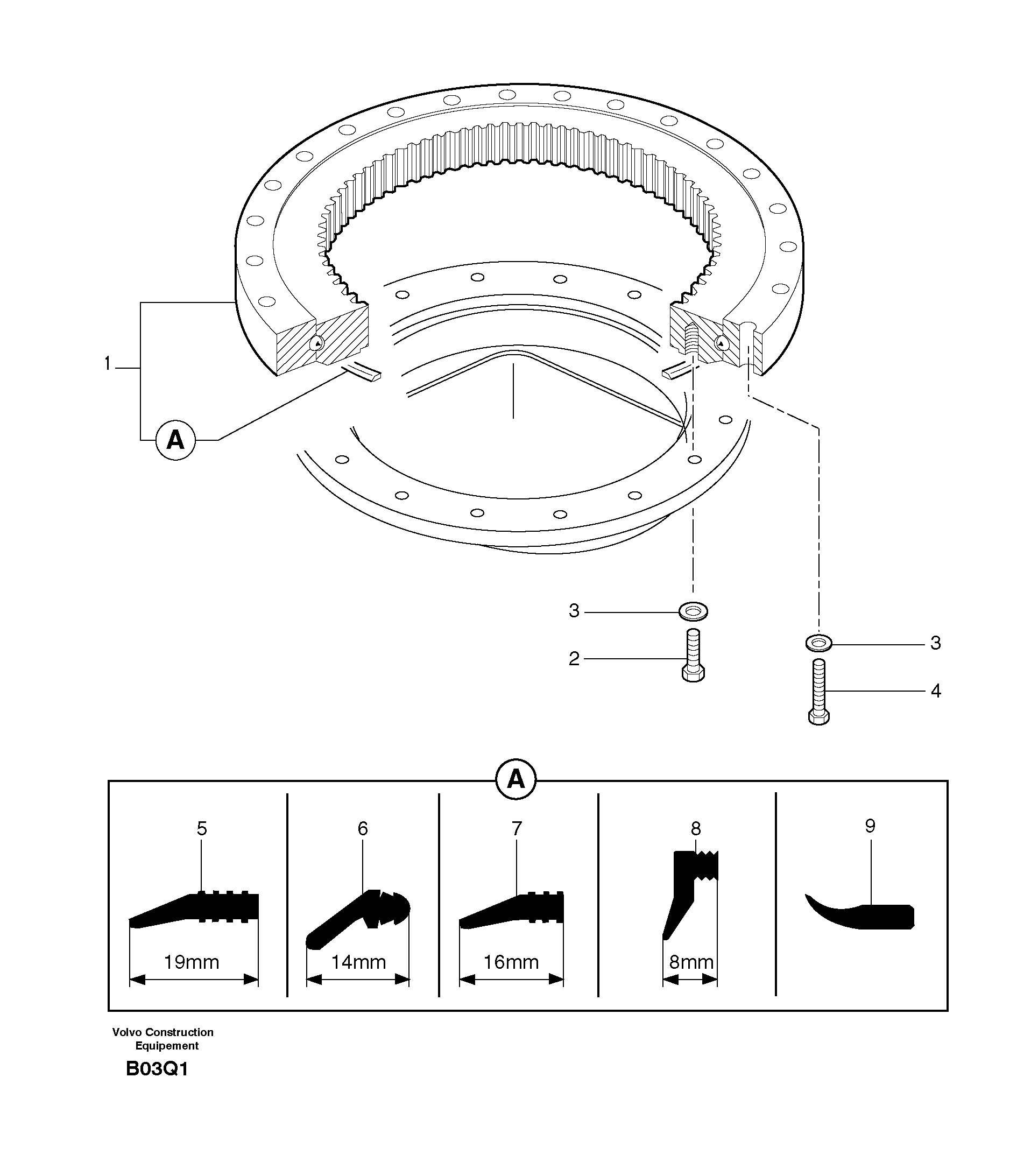 Seal PJ7411004 VOLVO
