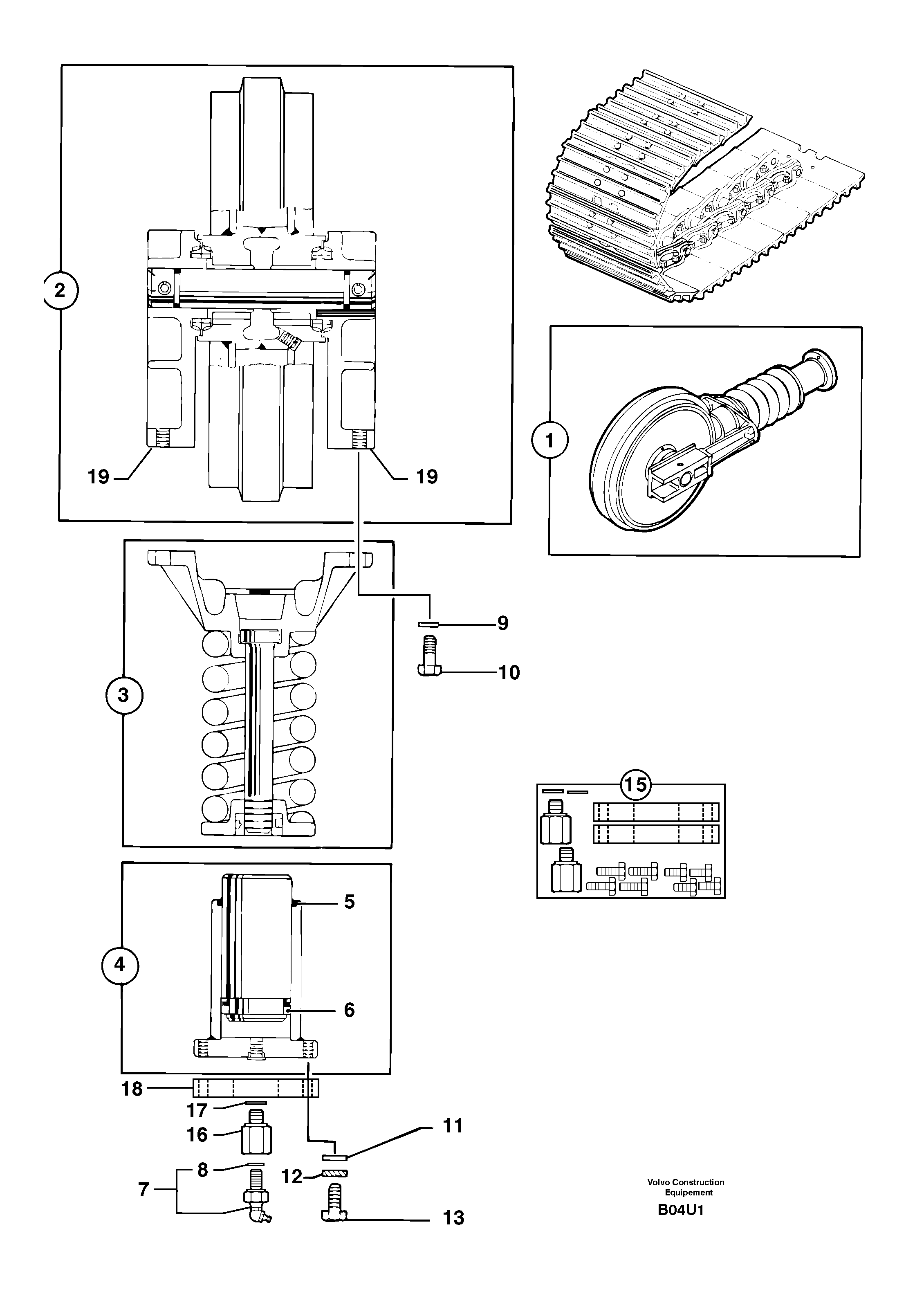 Screw PJ4380075 VOLVO