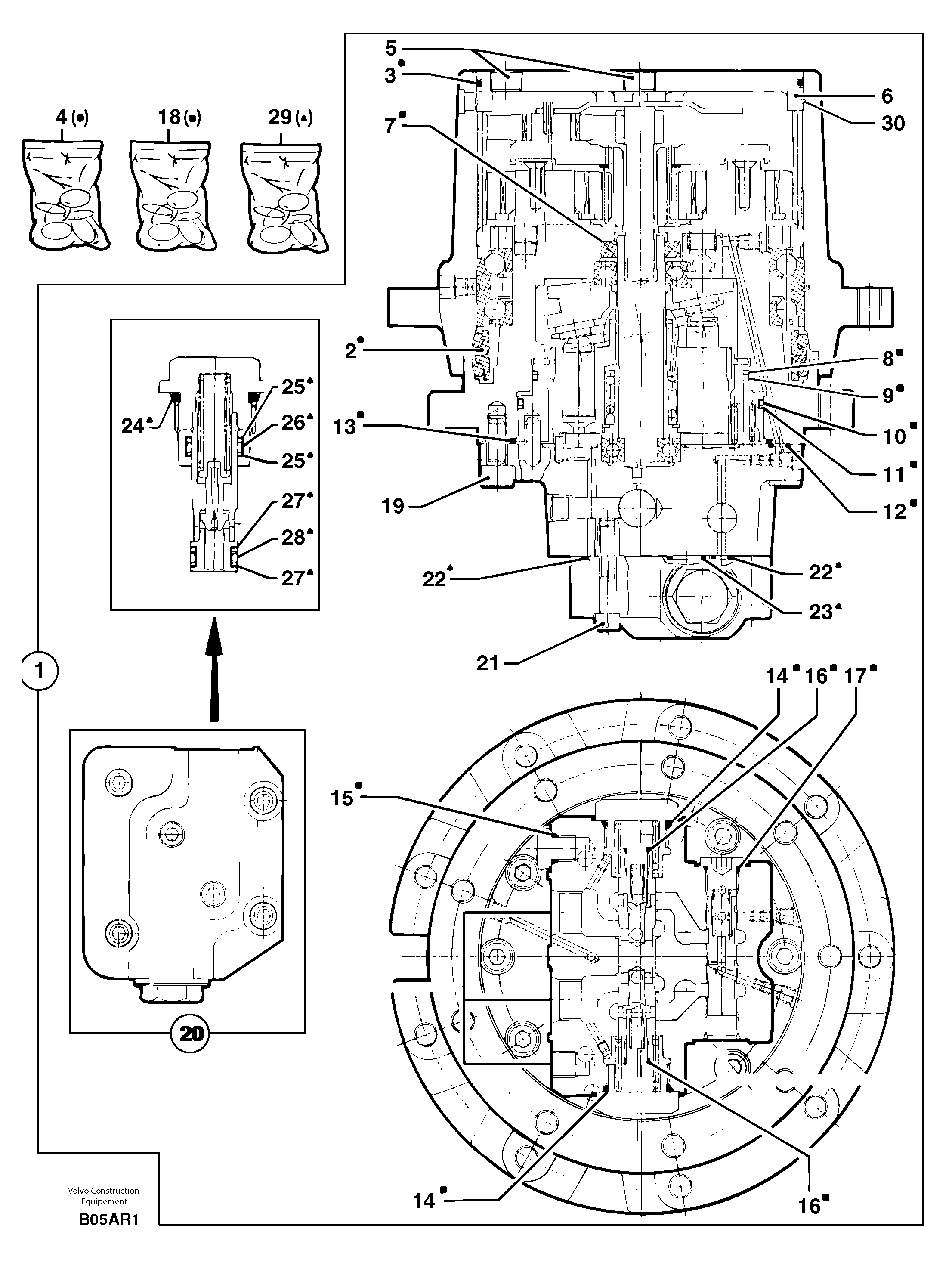 Cover PJ7412450 VOLVO