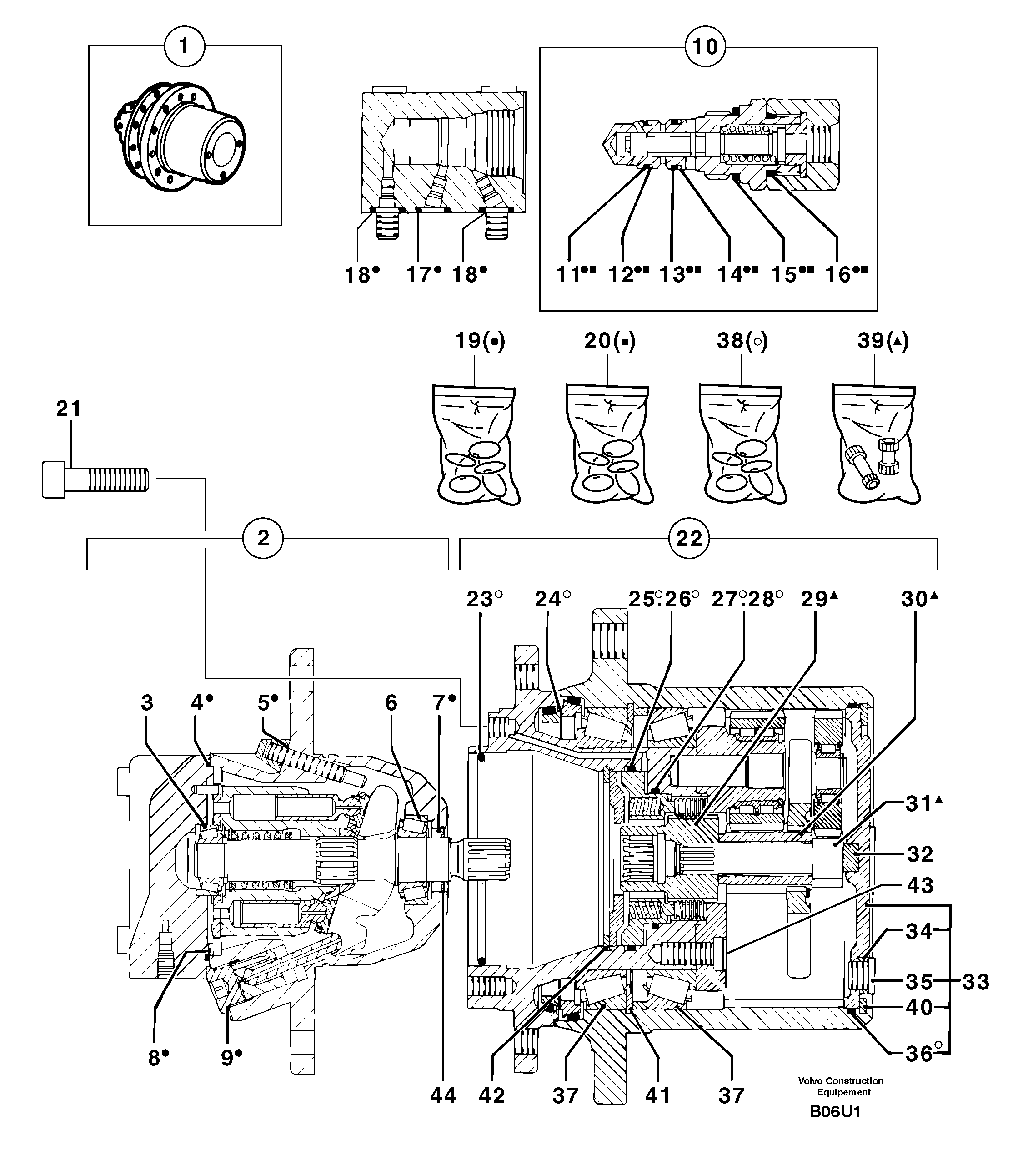 Snap Ring PJ7416371 VOLVO