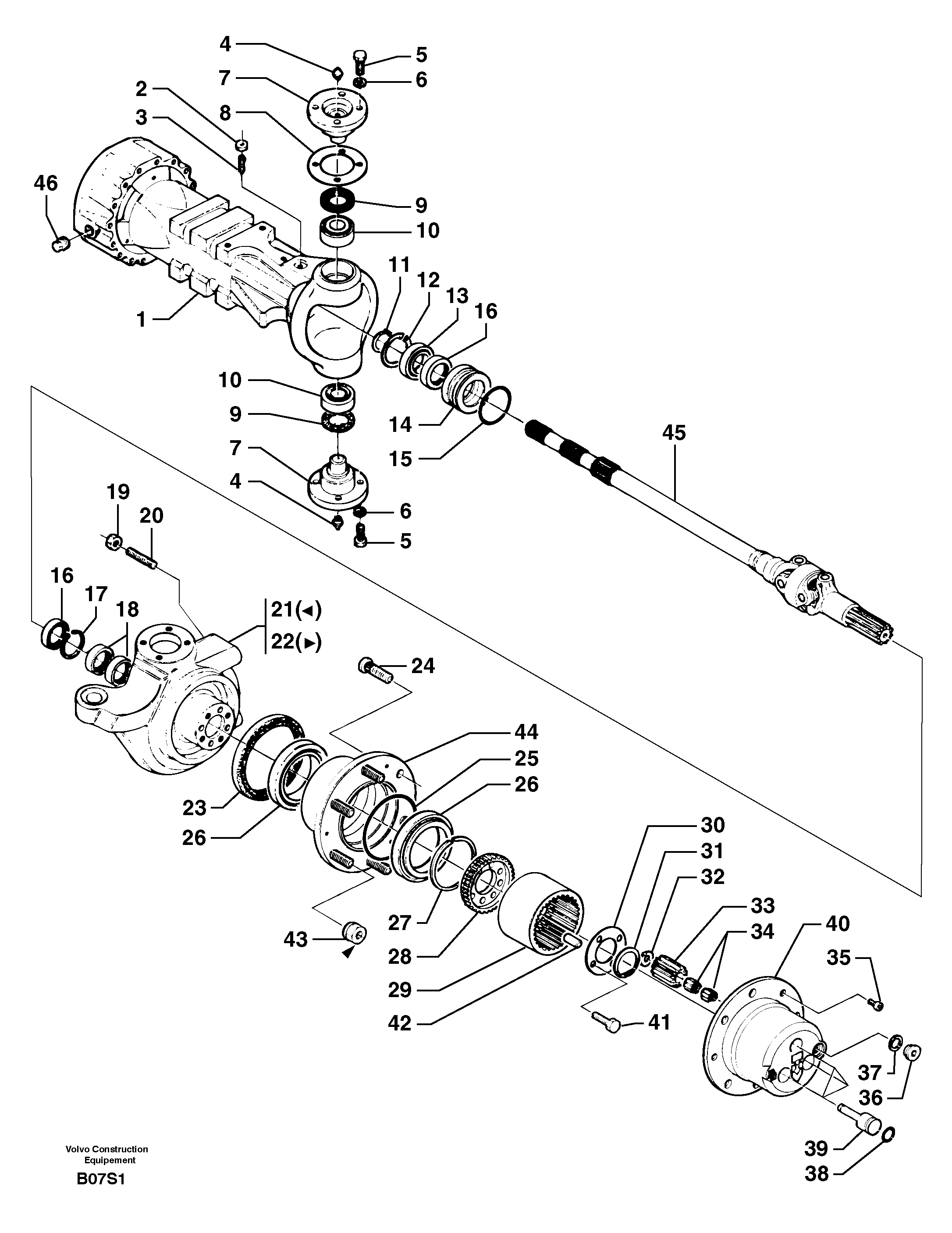Carton PJ7415011 VOLVO