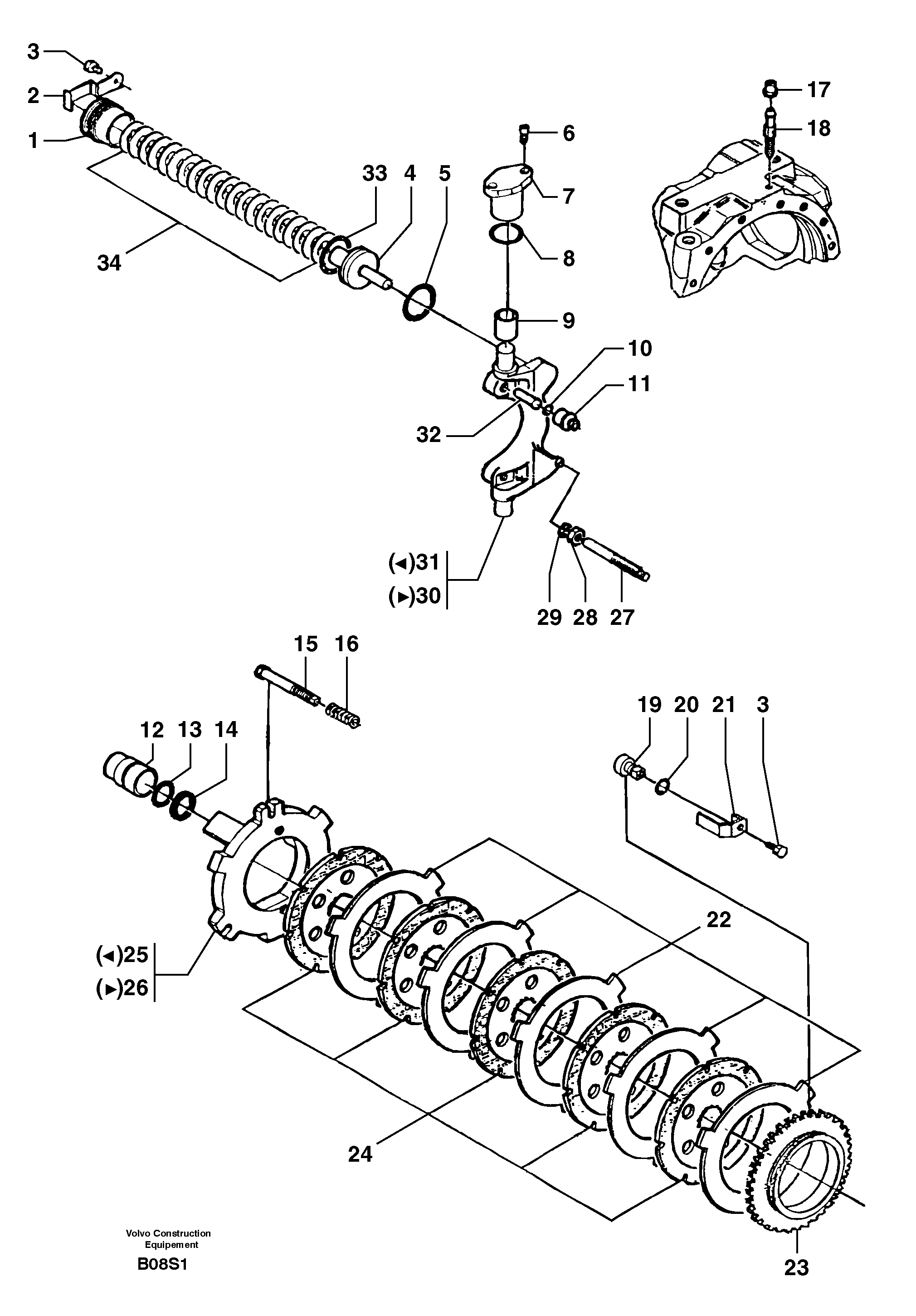 Sleeve PJ7413862 VOLVO