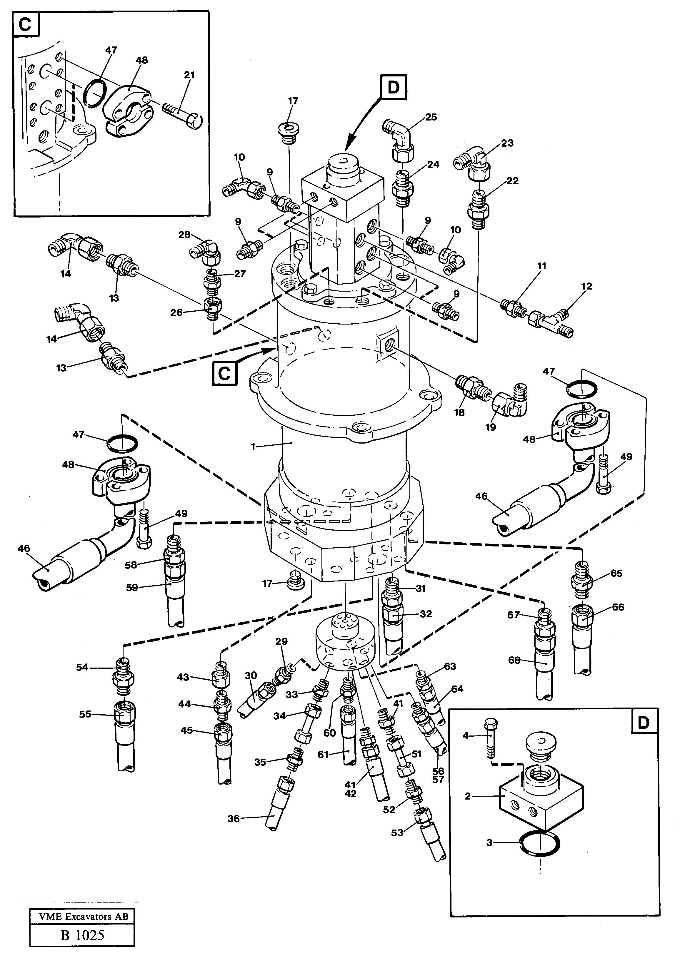 Bulkhead VOE14012402 VOLVO