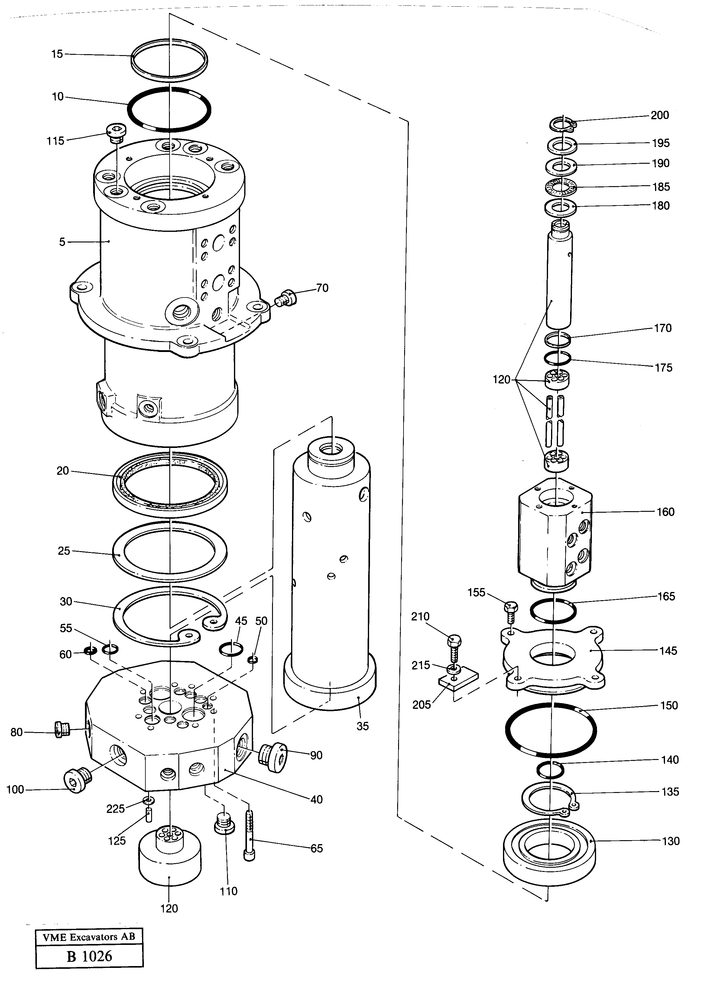 King Pin Kit VOE14213249 VOLVO