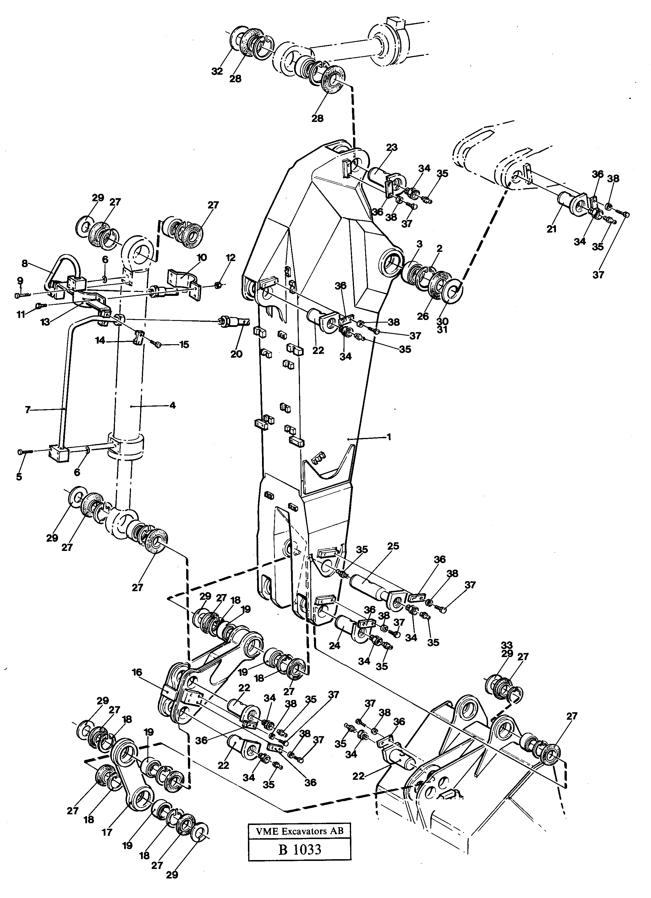 Digging Arm VOE14244220 VOLVO