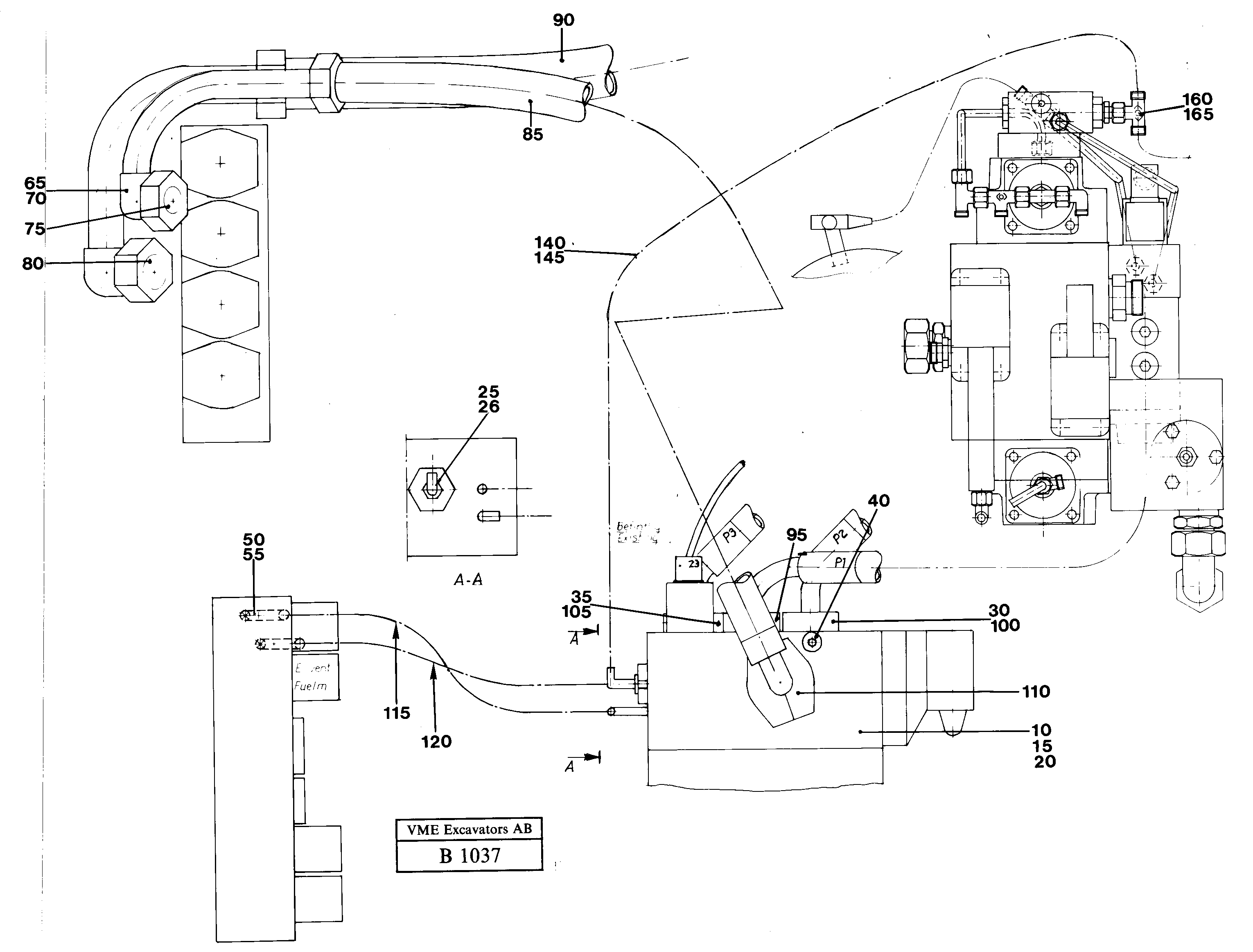 Tube Assembly VOE14236262 VOLVO