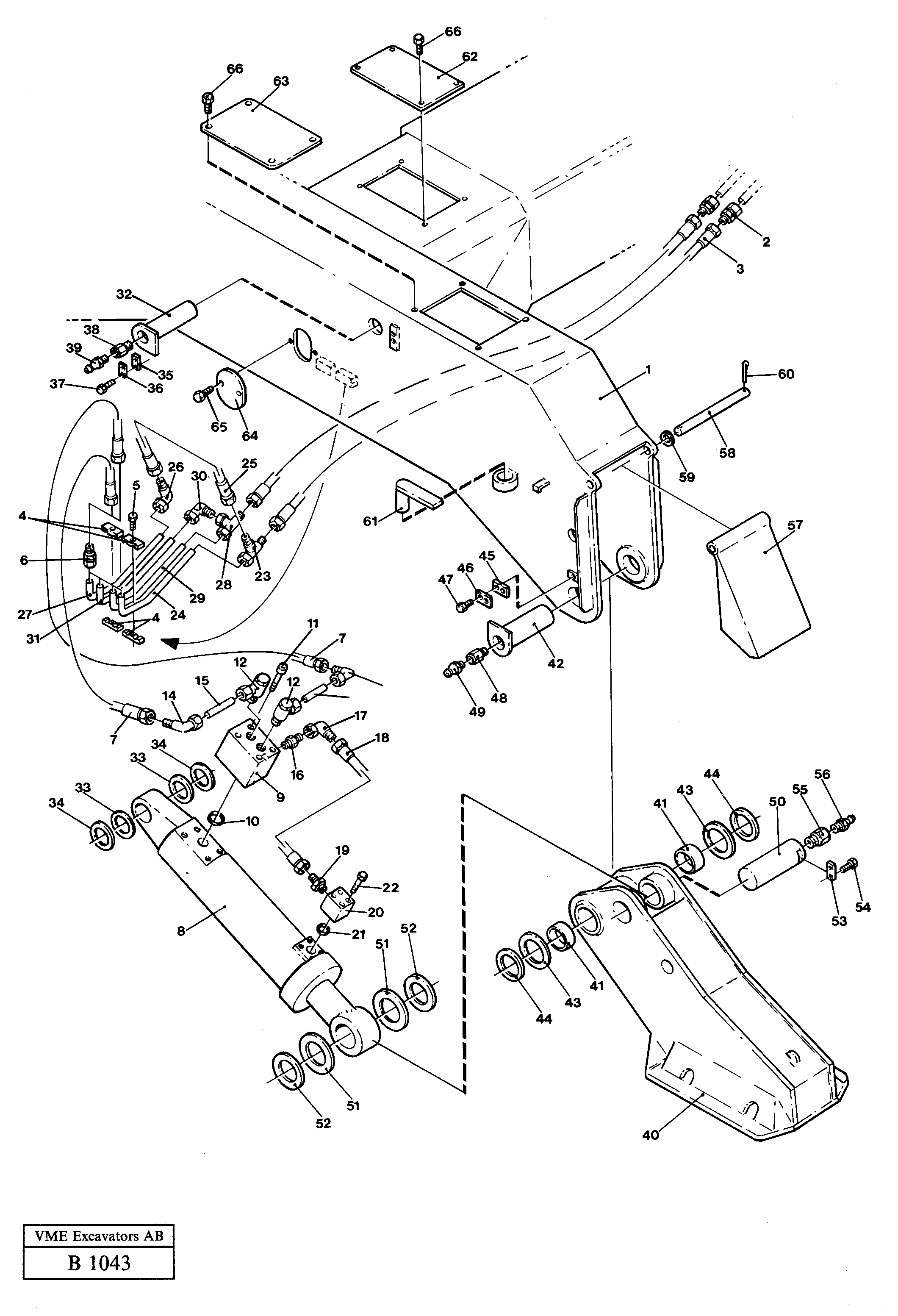 Cotter Pin VOE14015166 VOLVO
