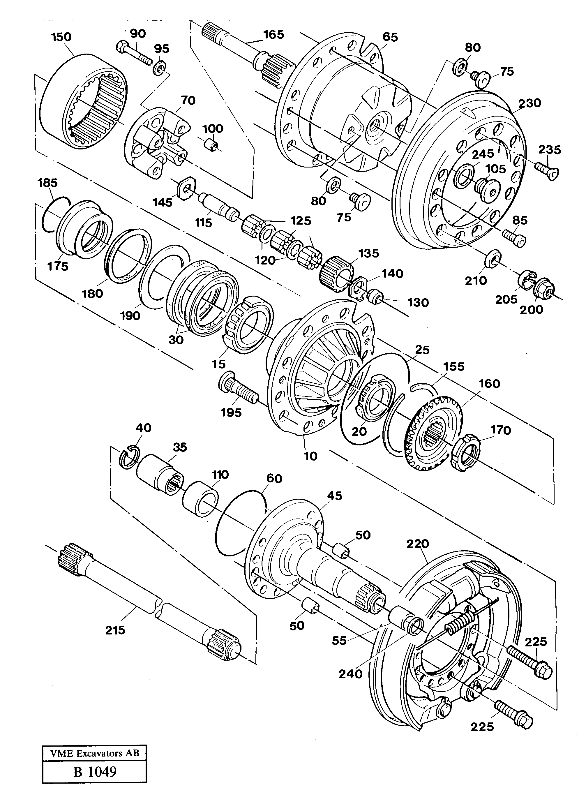 Колесная ступица VOE14214347 VOLVO