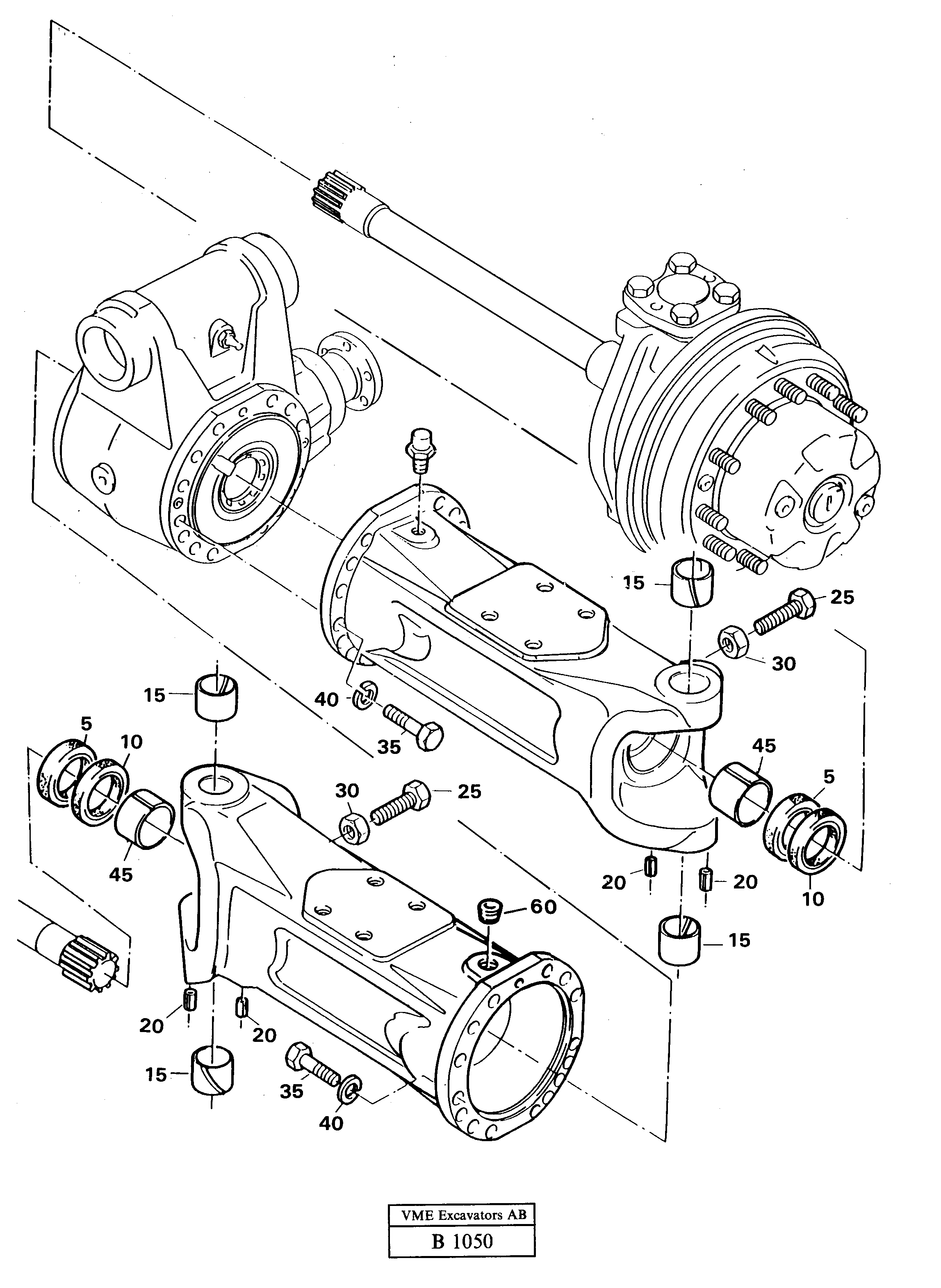 Spring pin VOE14212499 VOLVO