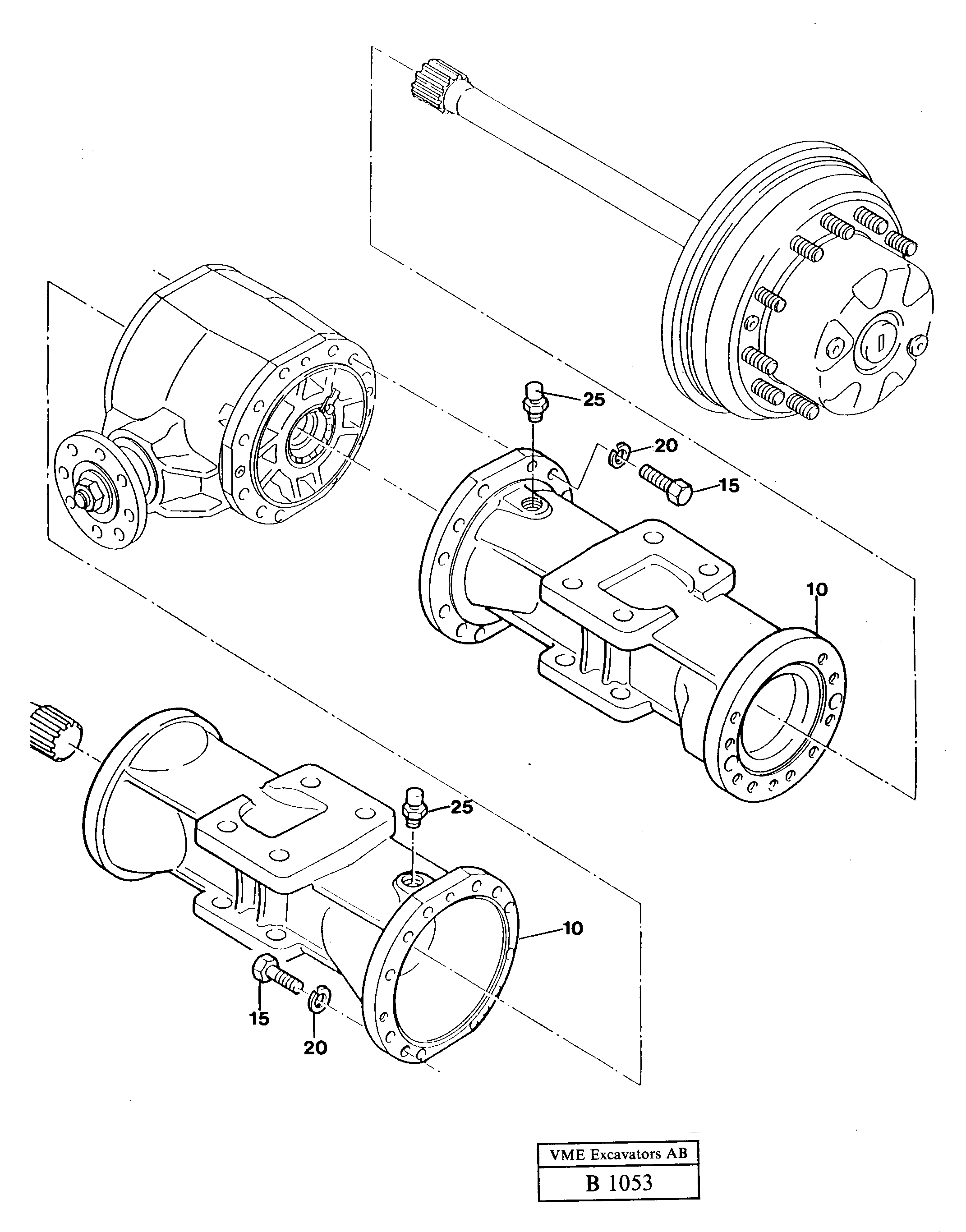 For upper engine part VOE14214641 VOLVO