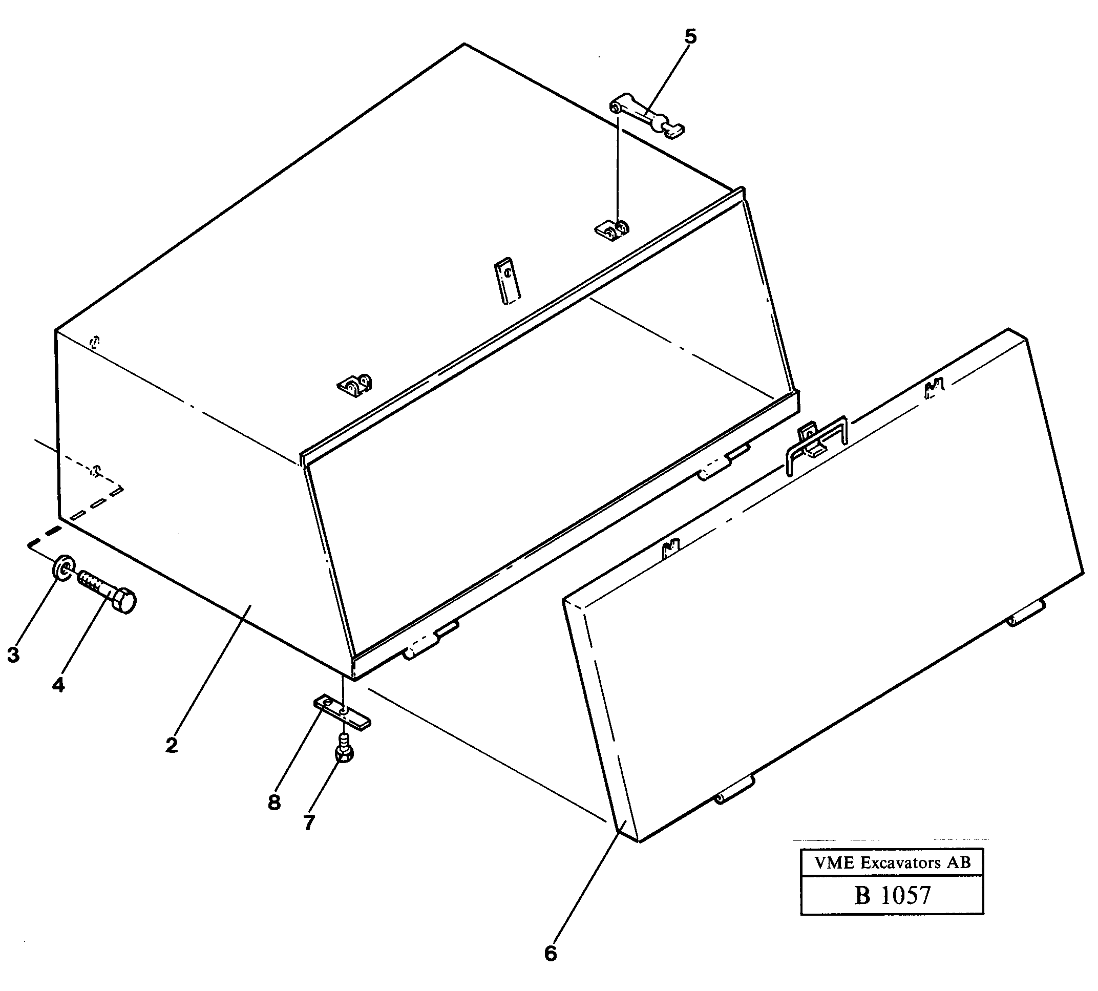 Lock Plunger RM/VOE14014229 VOLVO