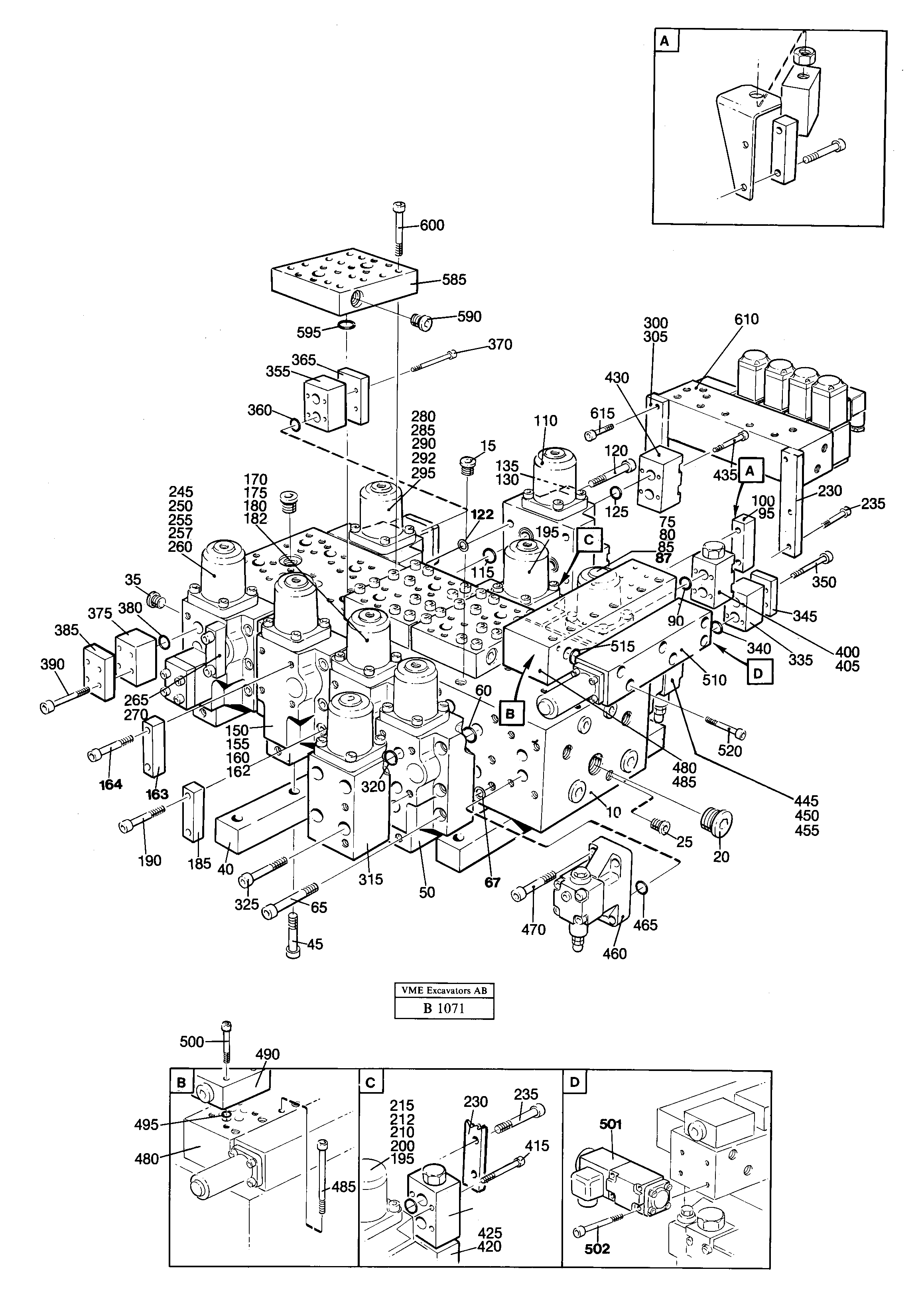 Directional Valve VOE14244486 VOLVO