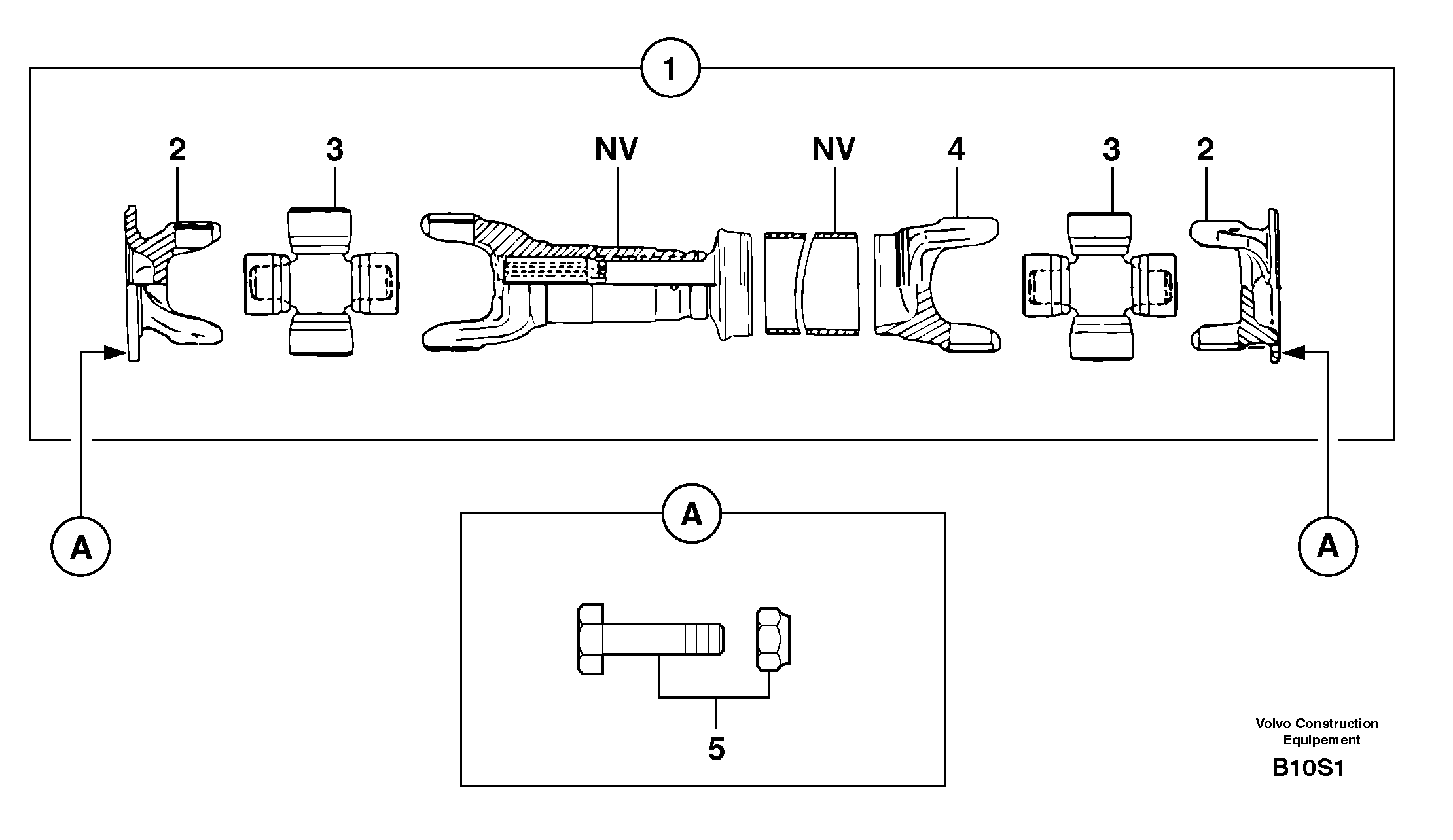 Flange PJ7413770 VOLVO