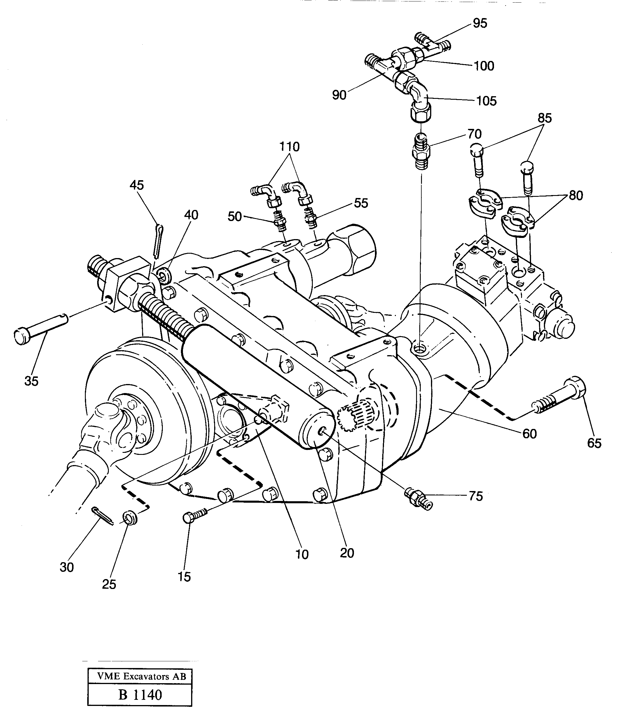Bulkhead VOE14025136 VOLVO