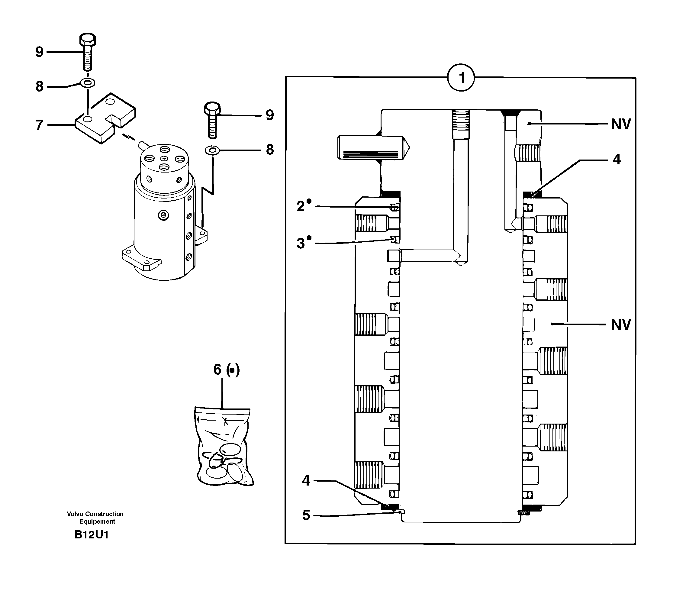 Thrust Washer PJ5520007 VOLVO
