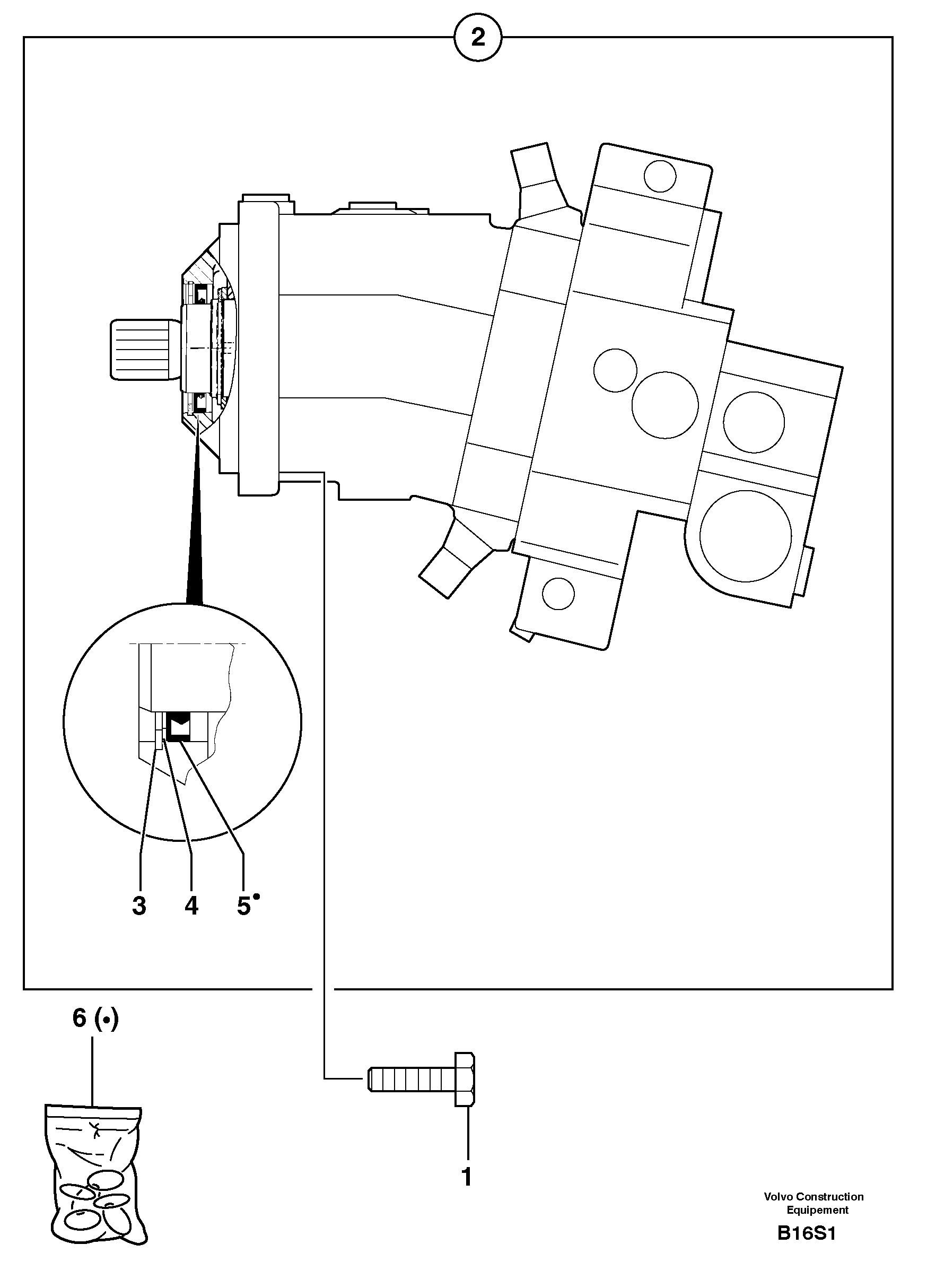 Sealing Kit PJ7416137 VOLVO
