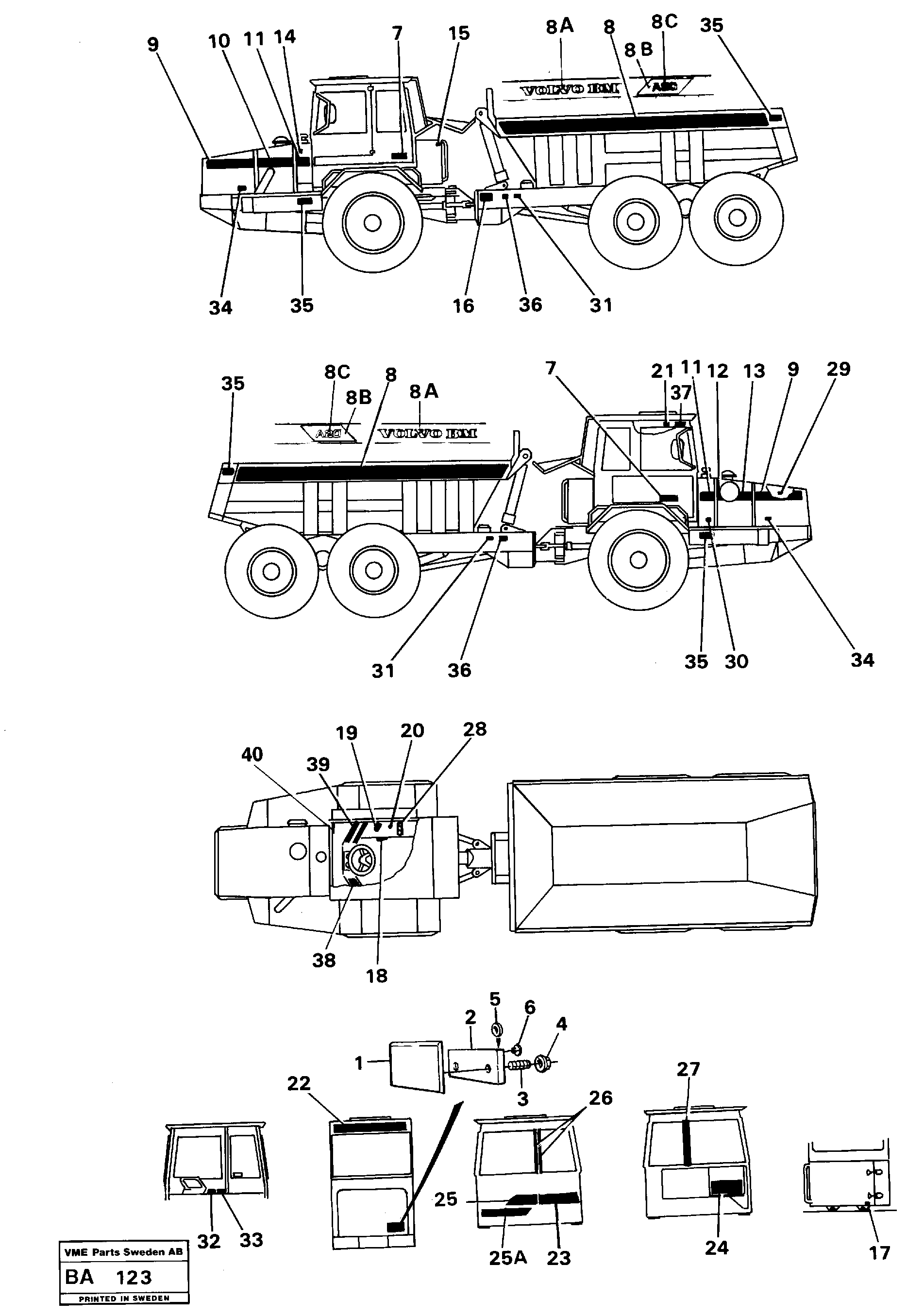 Cylinder Block VOE11058227 VOLVO