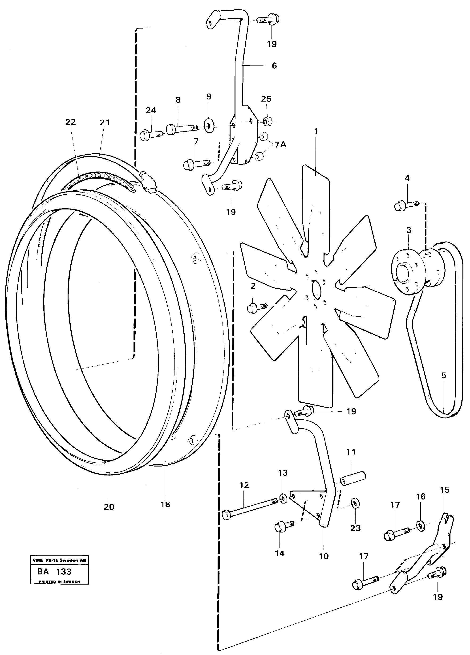 Heating Pipe VOE4775334 VOLVO