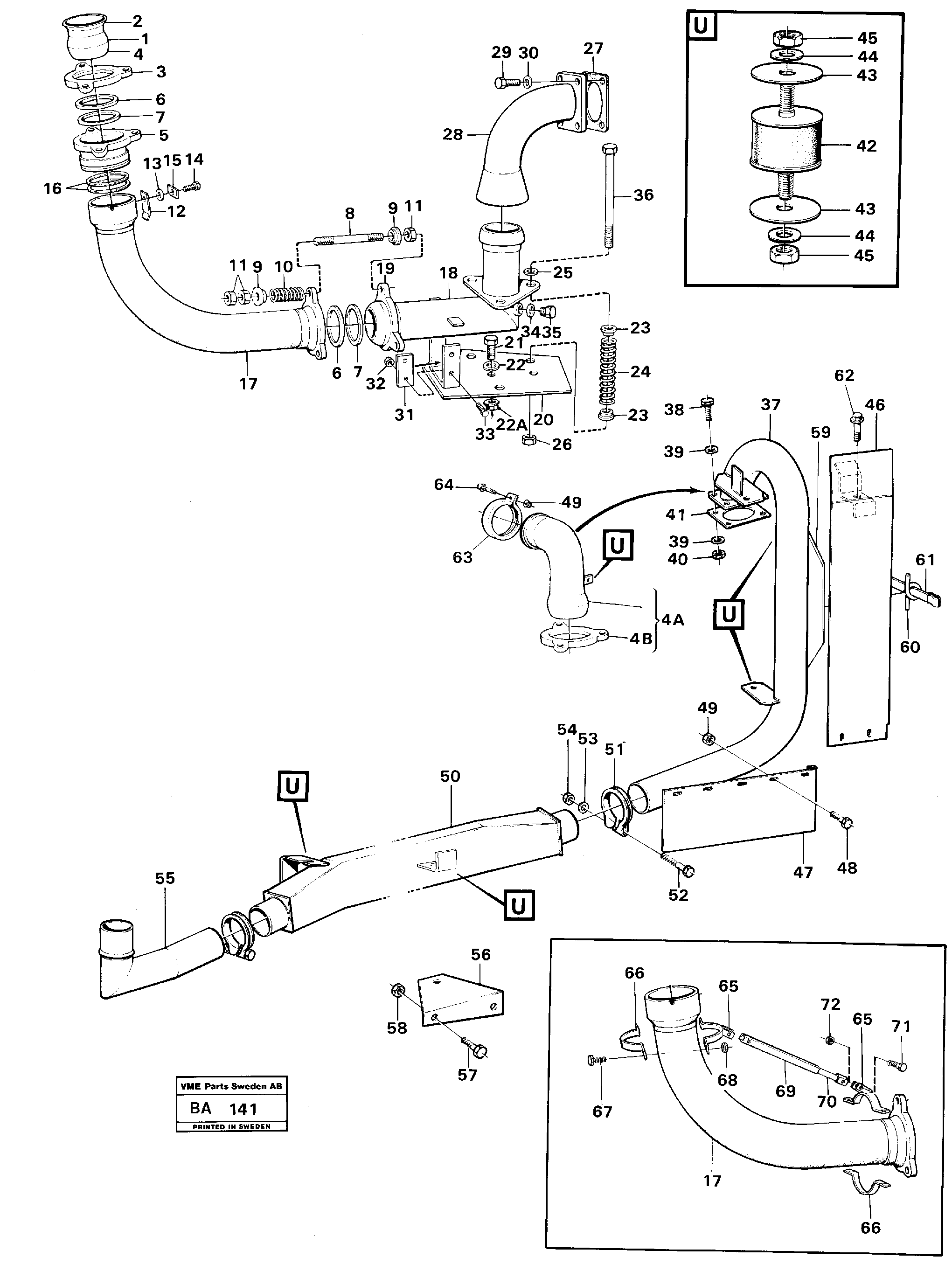 Axle Casing VOE11053182 VOLVO
