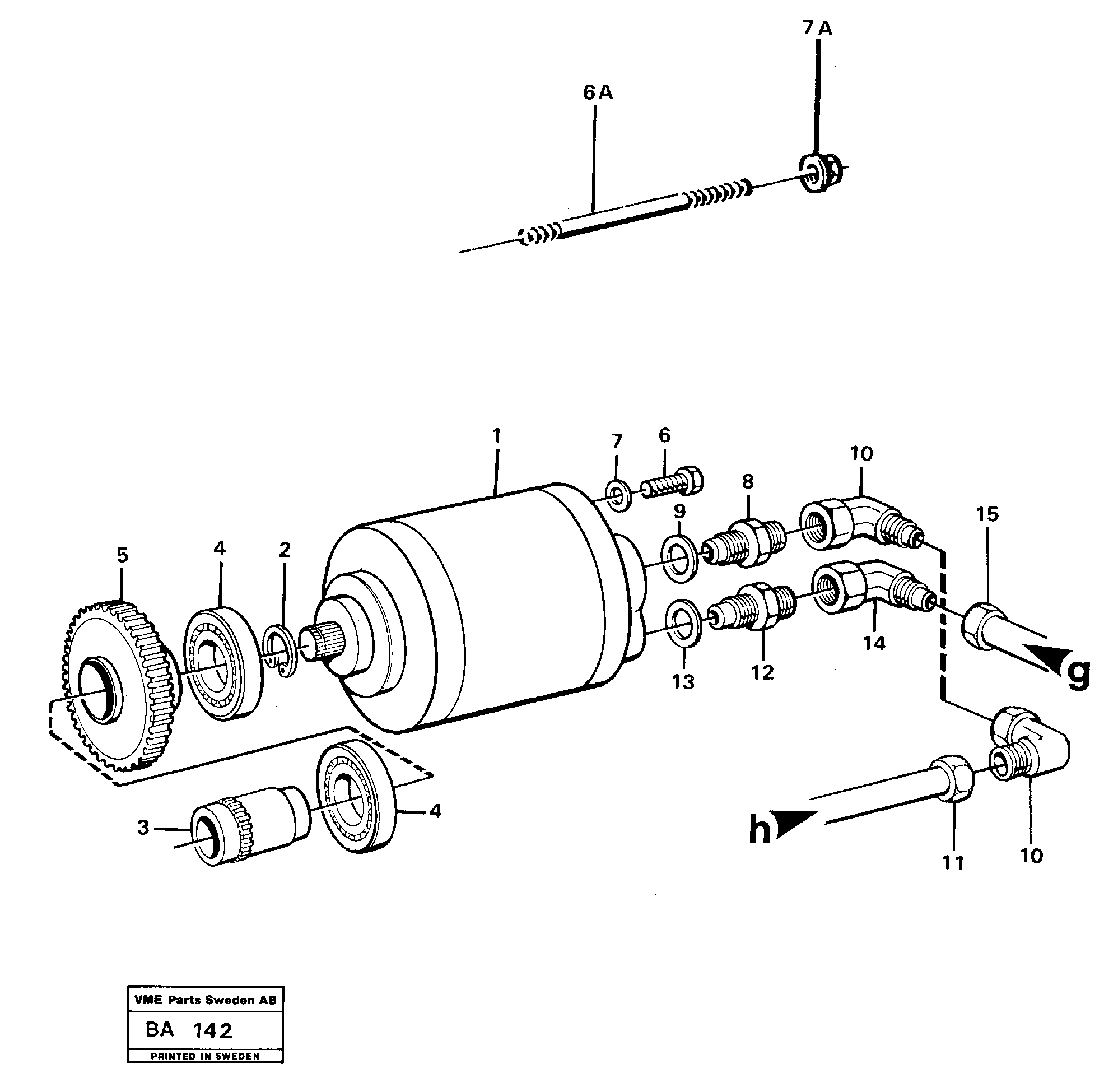 Base Cover VOE11036244 VOLVO