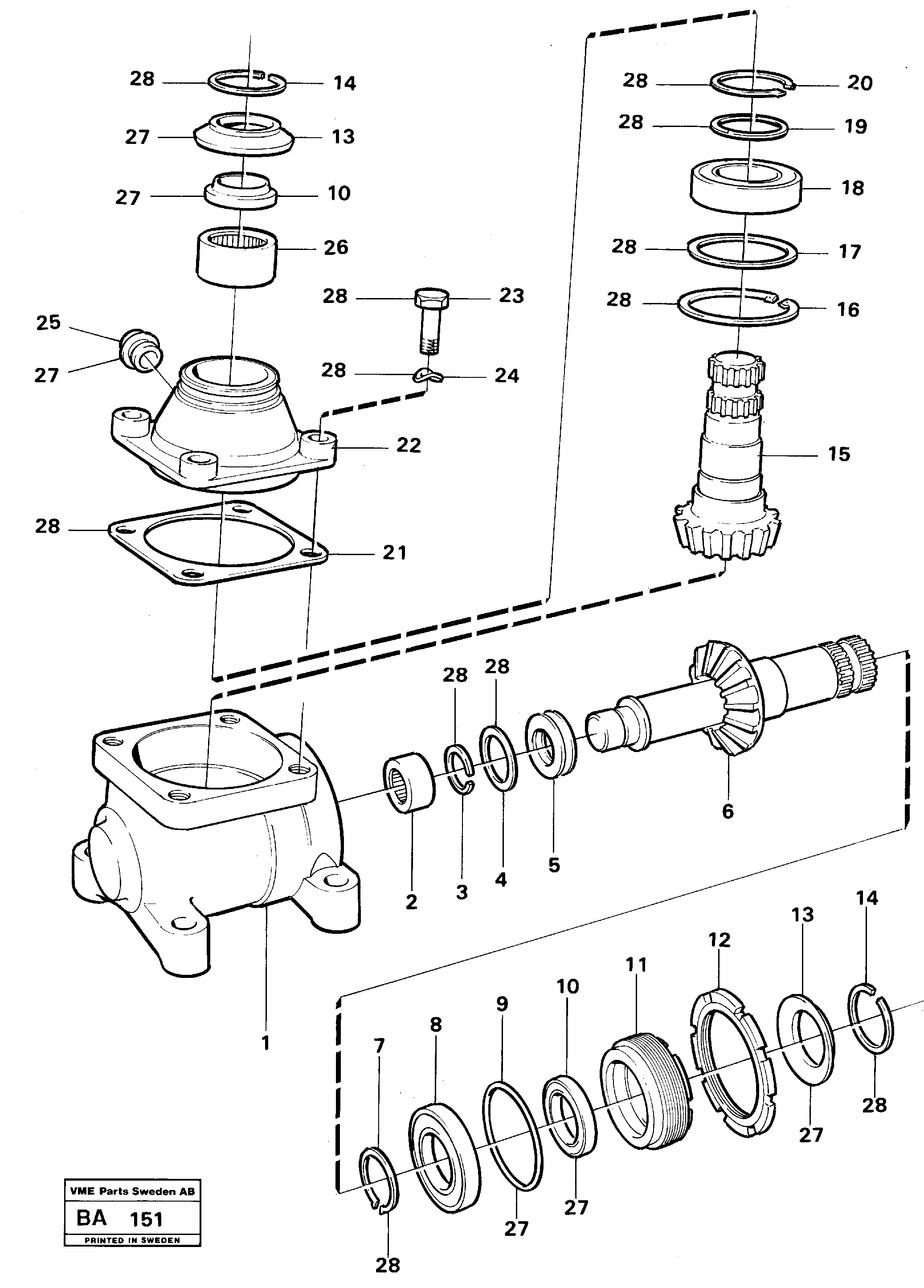 Valve Shell VOE366818 VOLVO