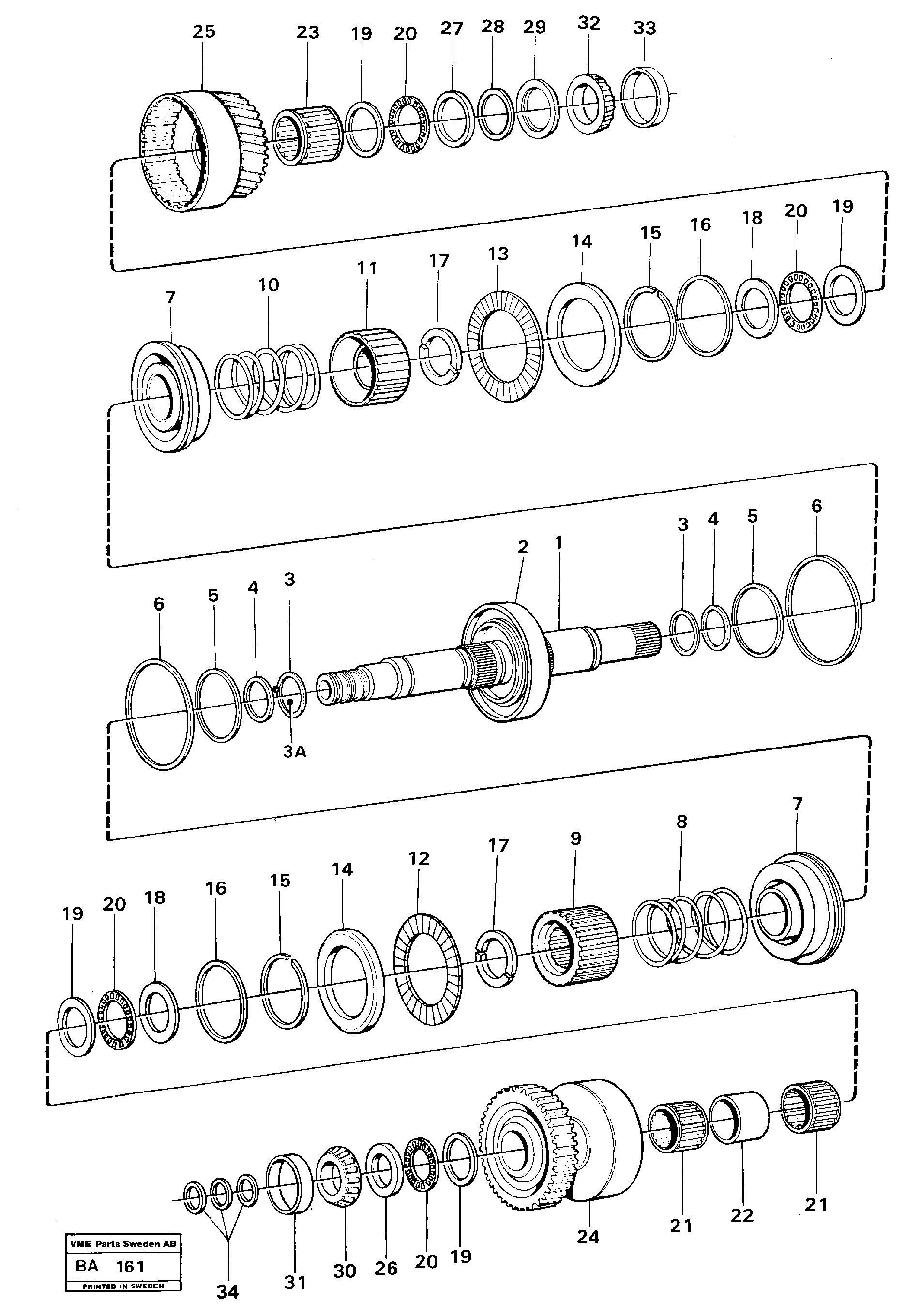 Op-amplifier VOE11036760 VOLVO