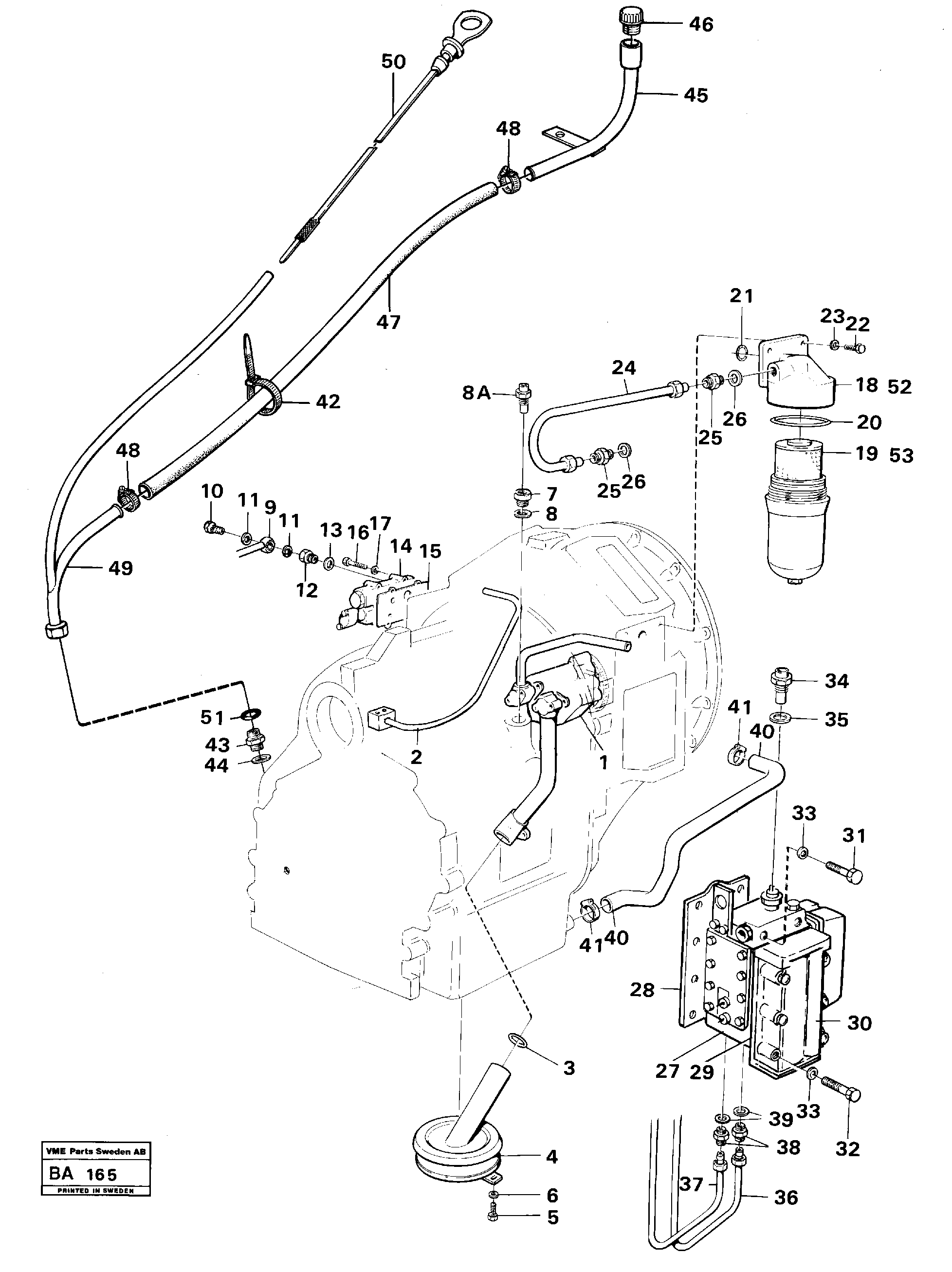 Relay, back-up lamp VOE4942765 VOLVO