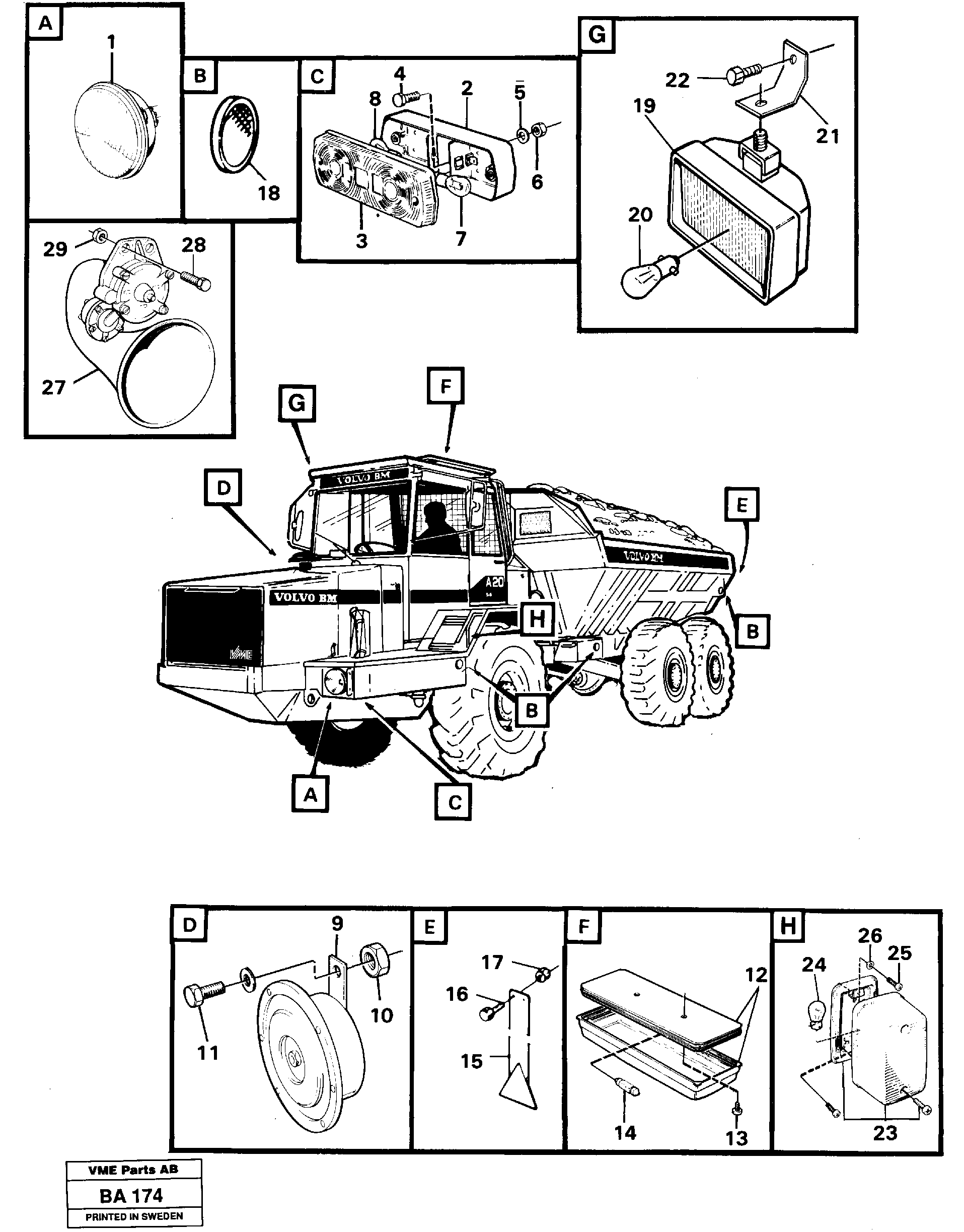 Connector Kit VOE11053872 VOLVO