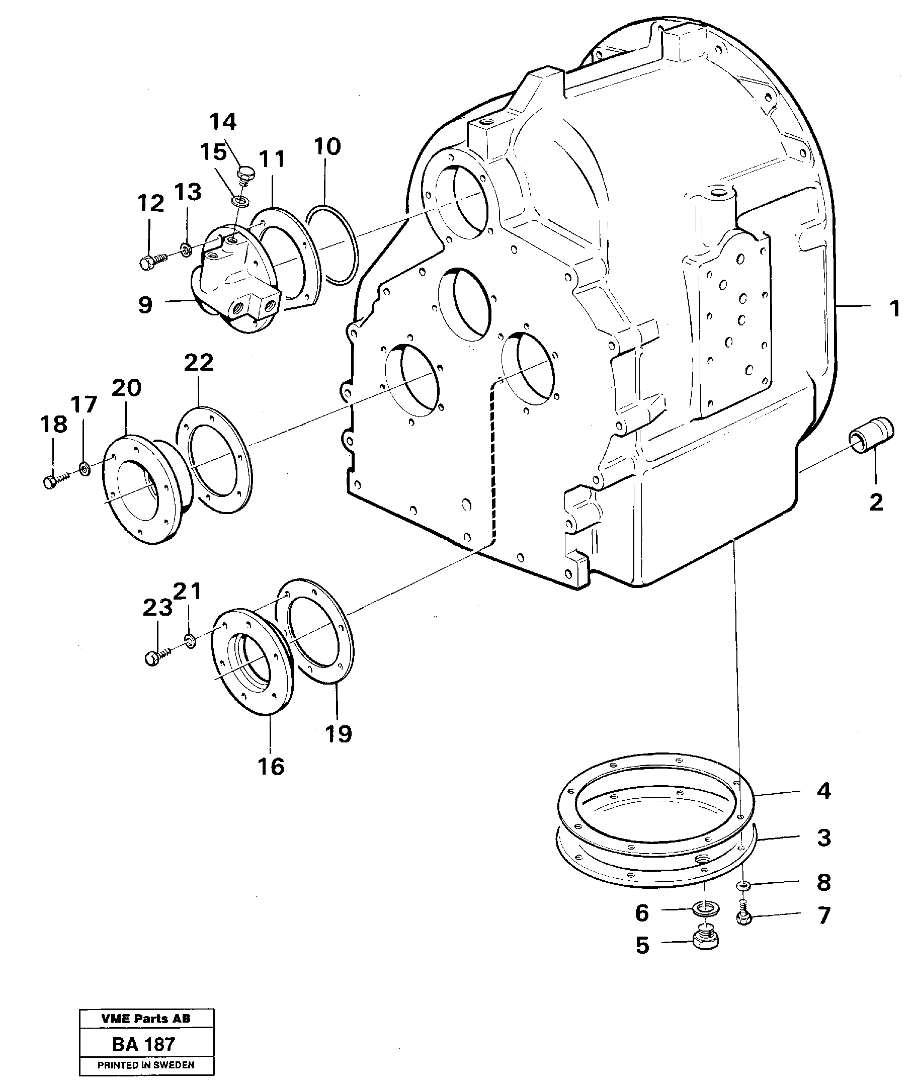 Pierce Nut VOE11036633 VOLVO