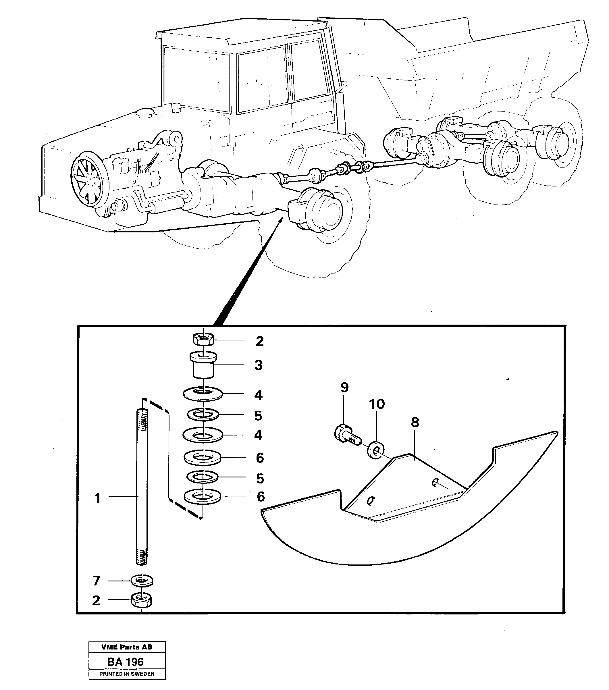 Carton VOE4966223 VOLVO