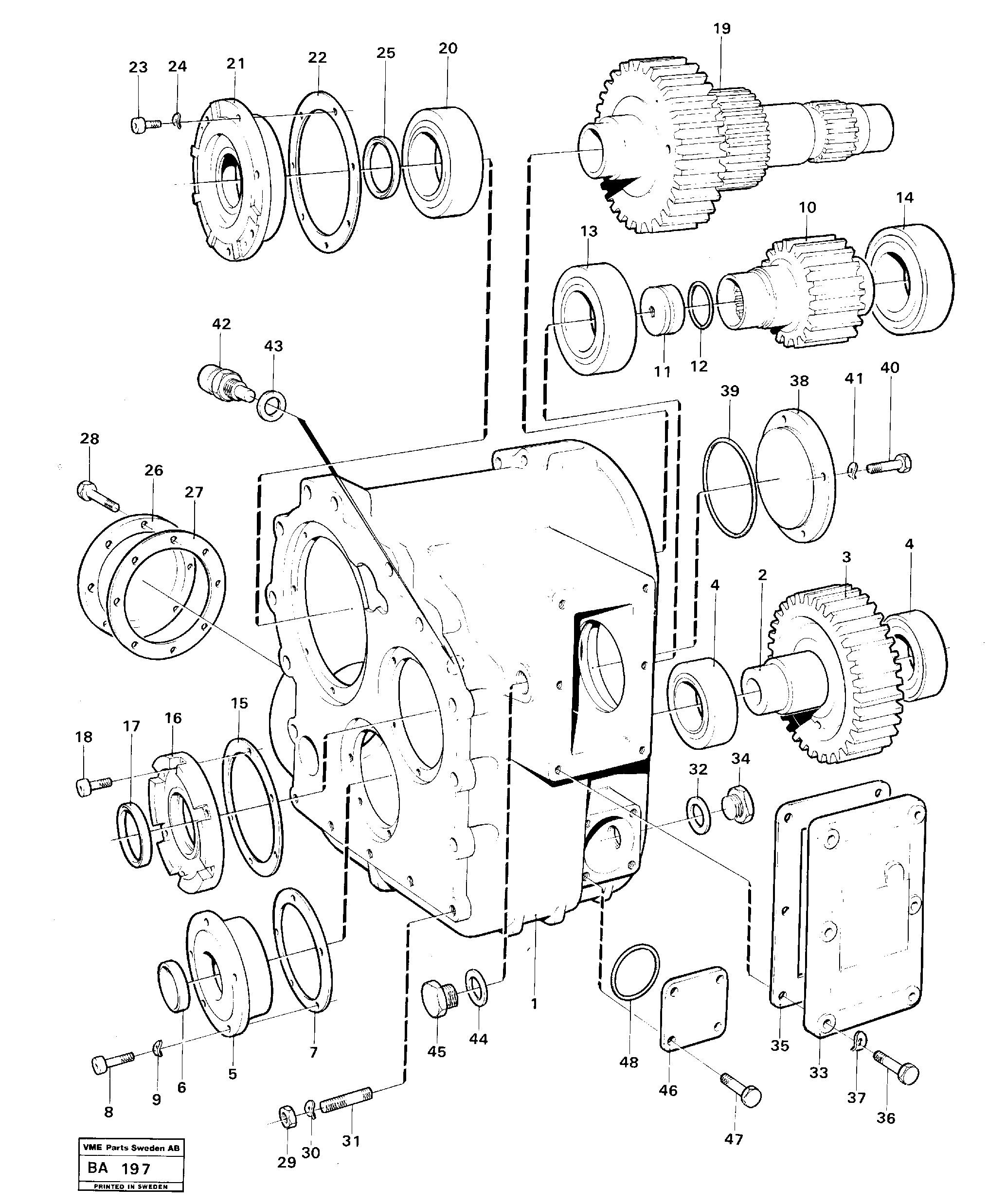 Base Cover VOE11036263 VOLVO