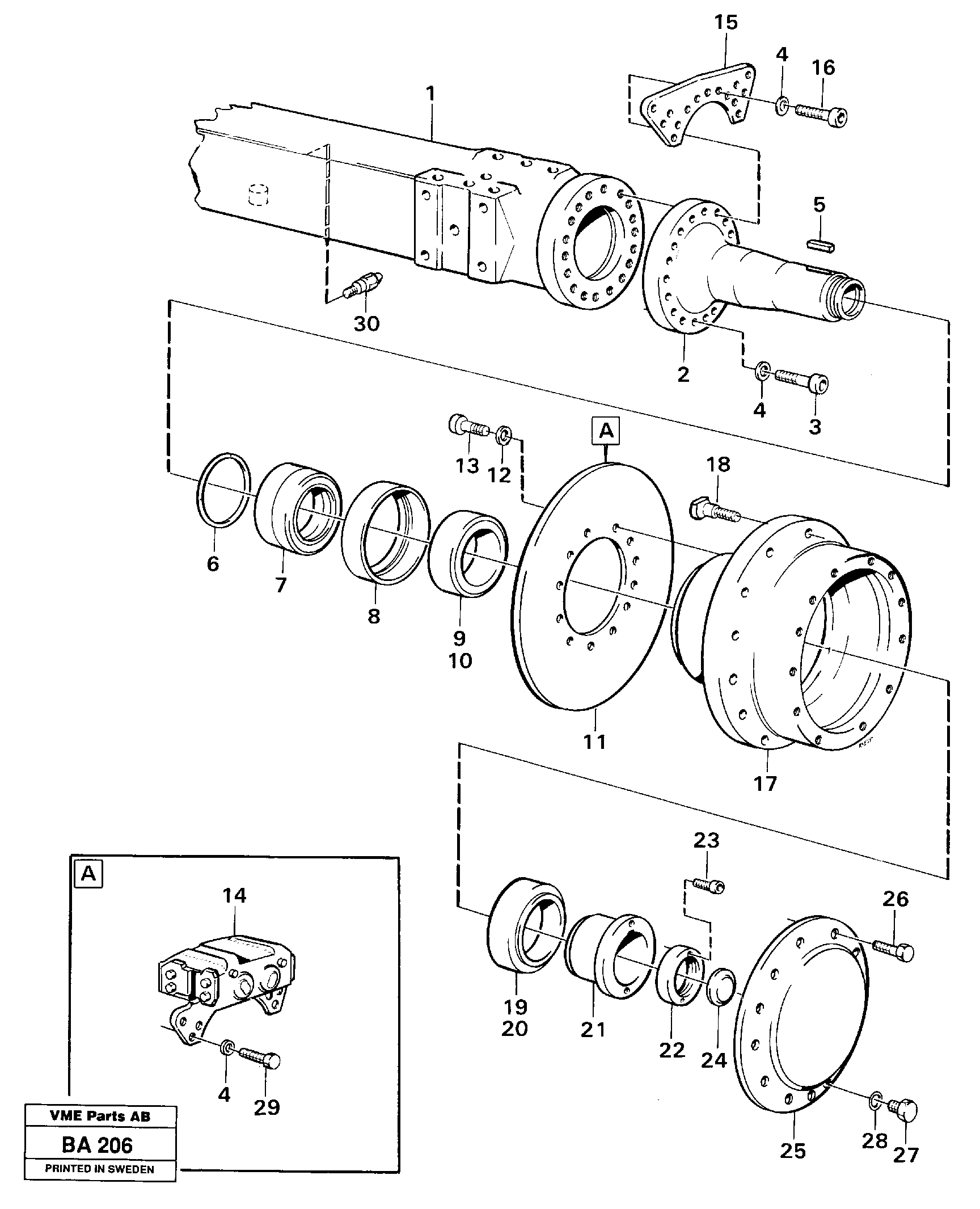 Hook VOE7183600 VOLVO