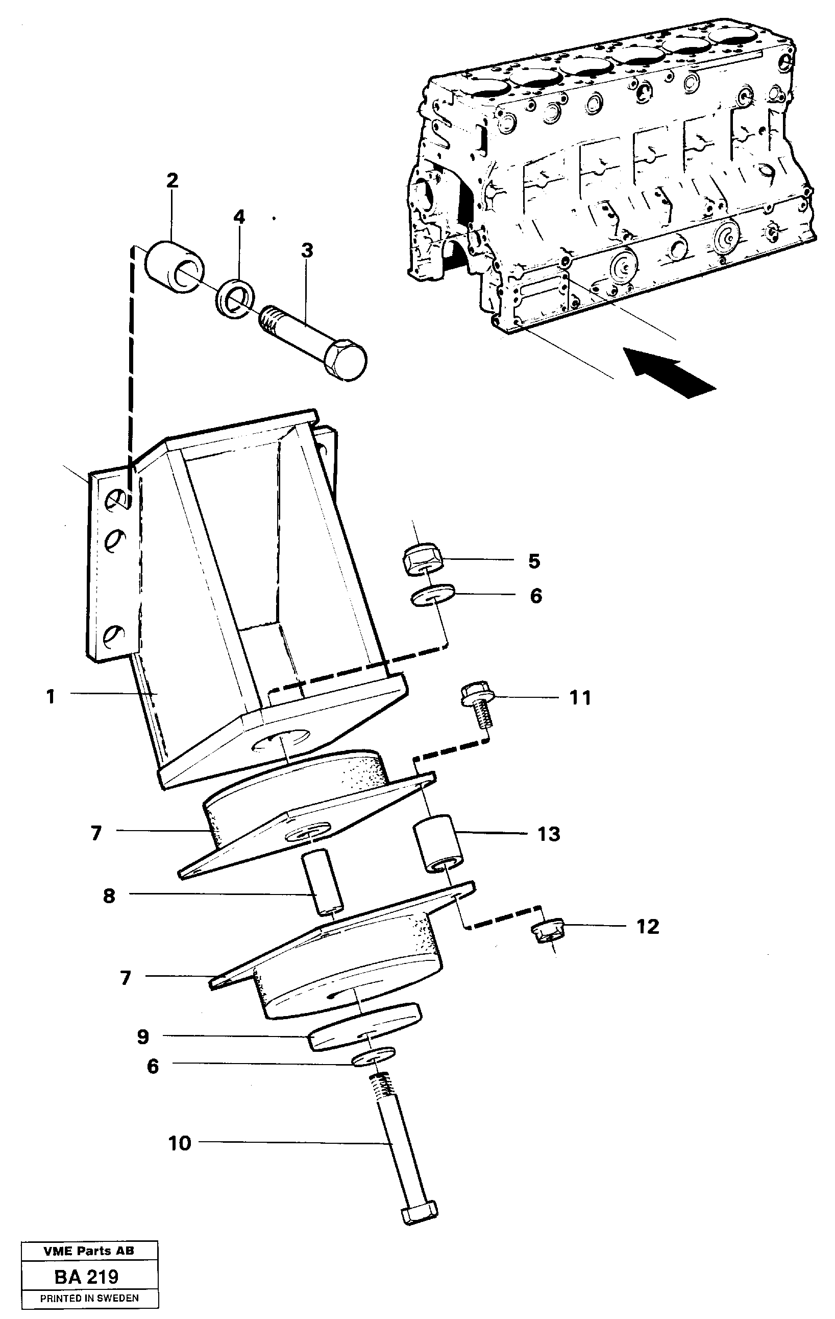 Diode Cable VOE4942568 VOLVO
