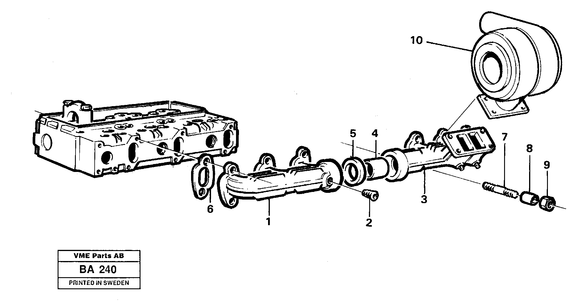 Axle Casing VOE847462 VOLVO