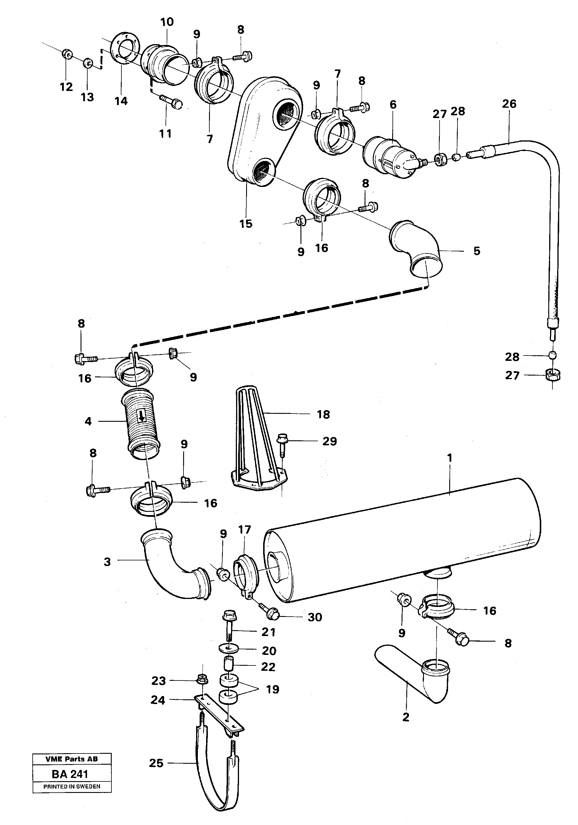 Carton VOE4966186 VOLVO