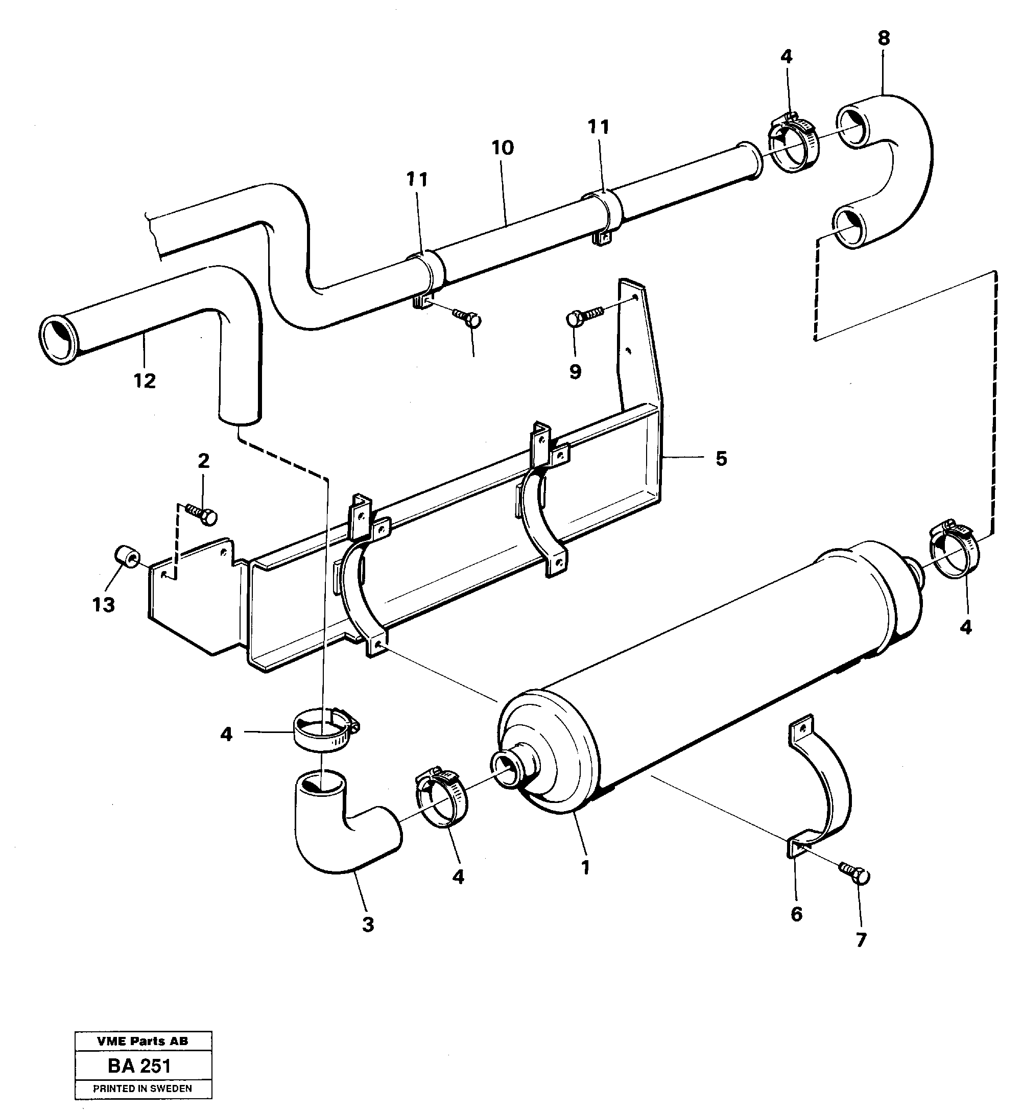 Fuel miser valve VOE4966142 VOLVO