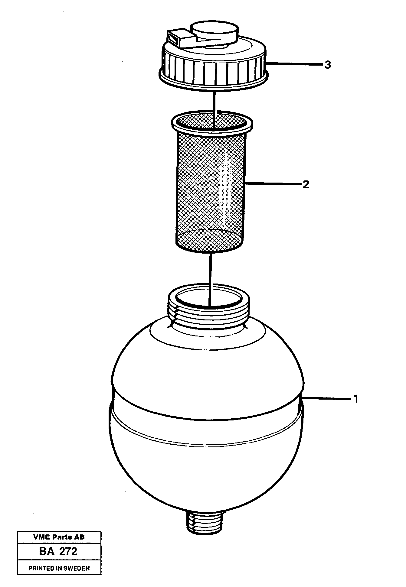 Bucket Breast VOE11054032 VOLVO