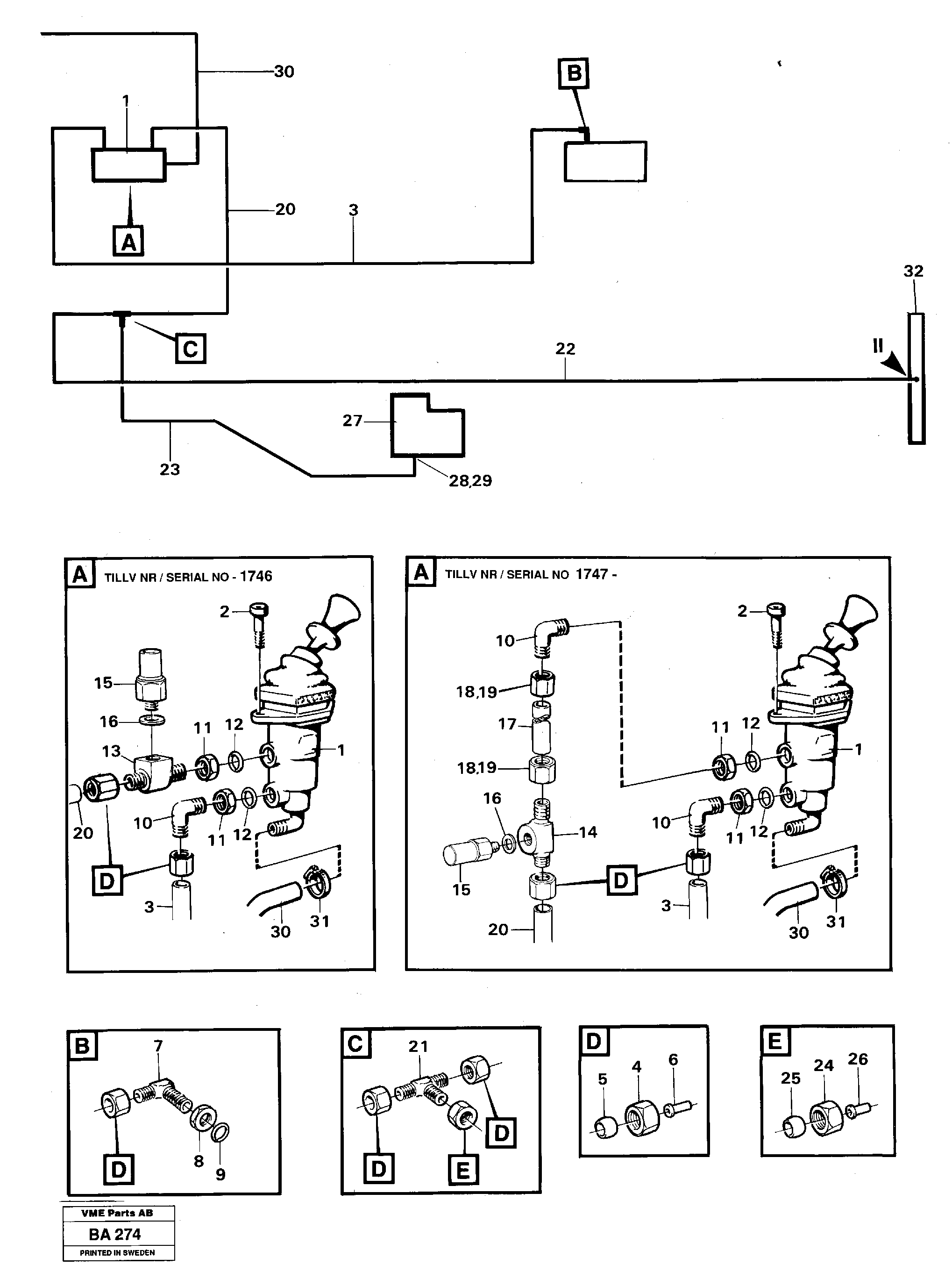Fuel miser valve VOE940385 VOLVO