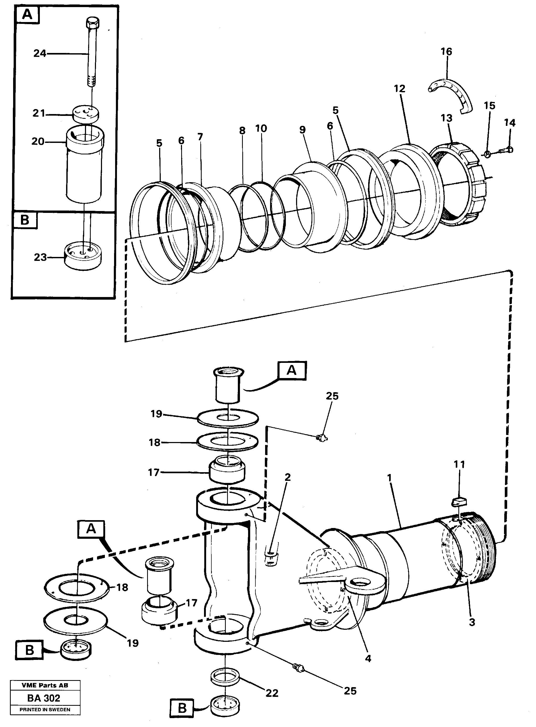 Starter Motor VOE4942979 VOLVO