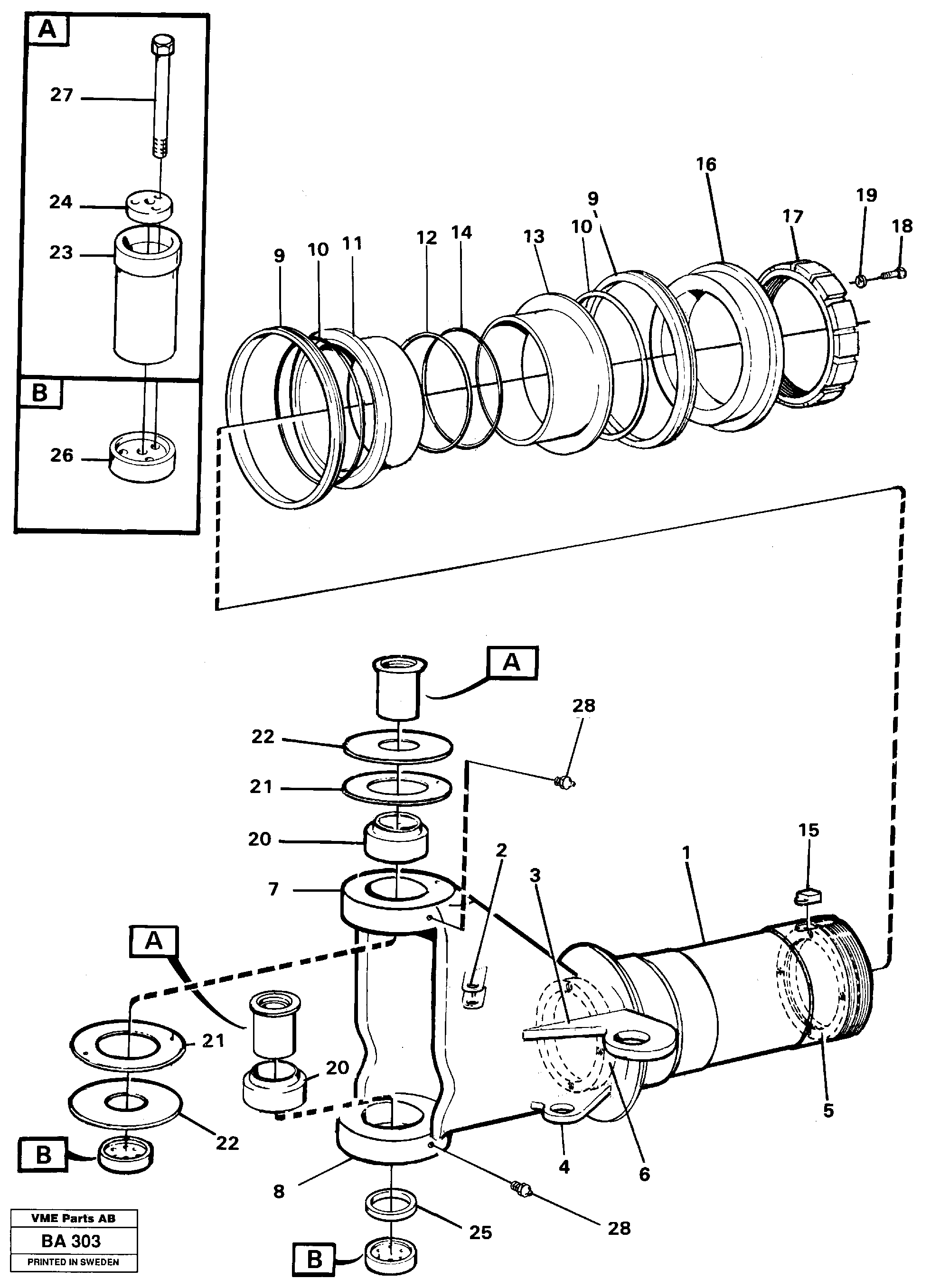 Rec.housing VOE4942945 VOLVO
