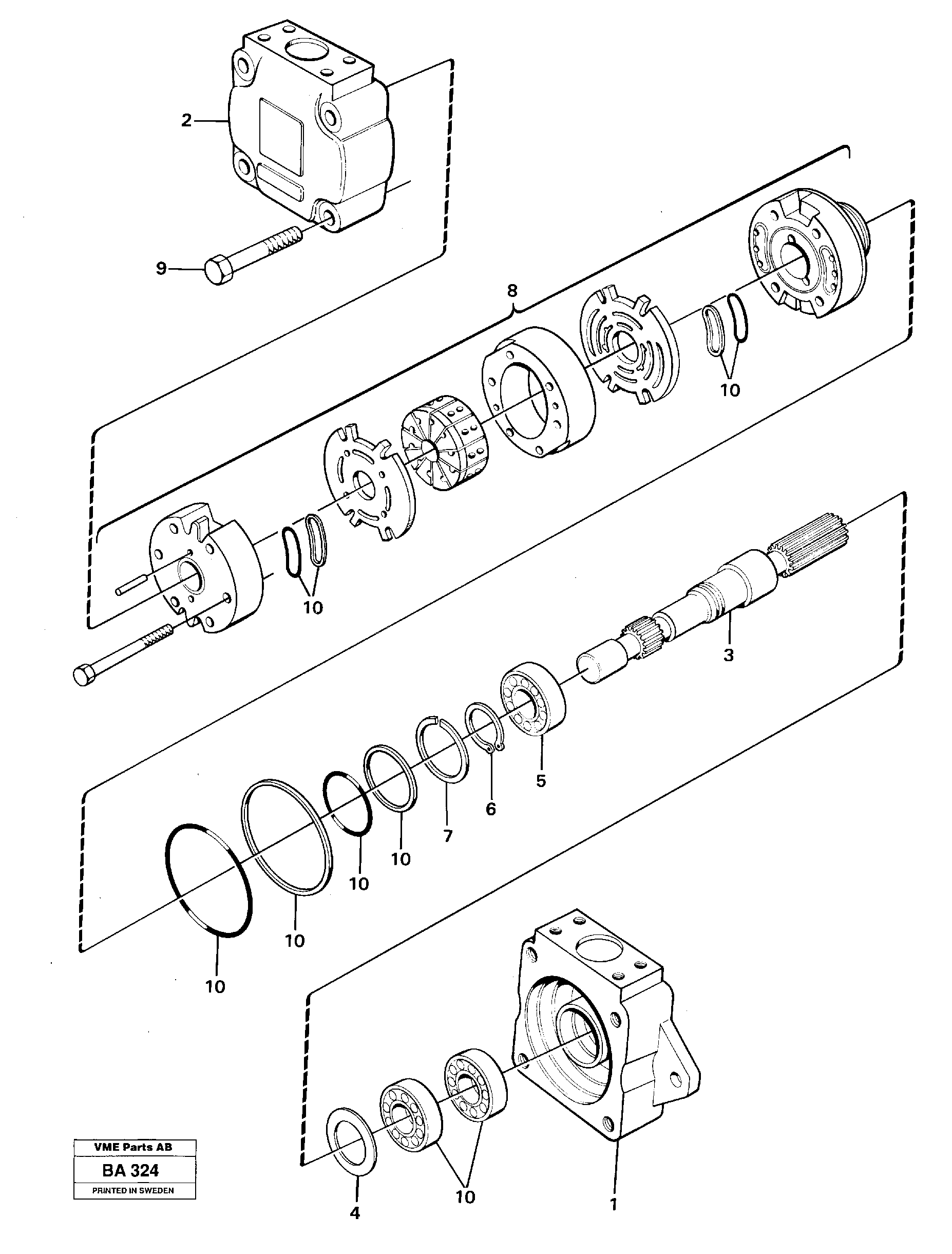 Fan shroud with... VOE11043033 VOLVO