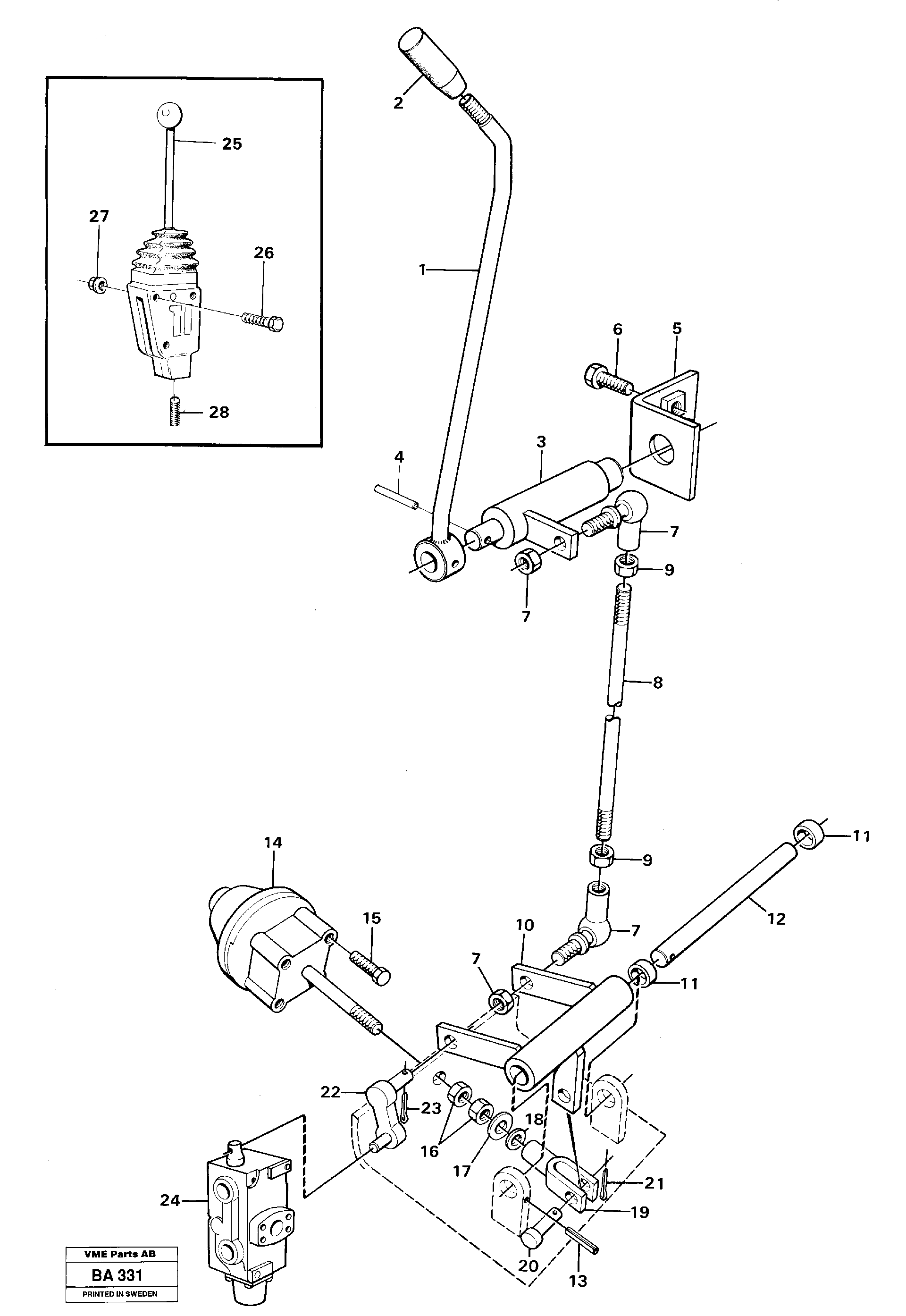 Base Cover VOE4973213 VOLVO