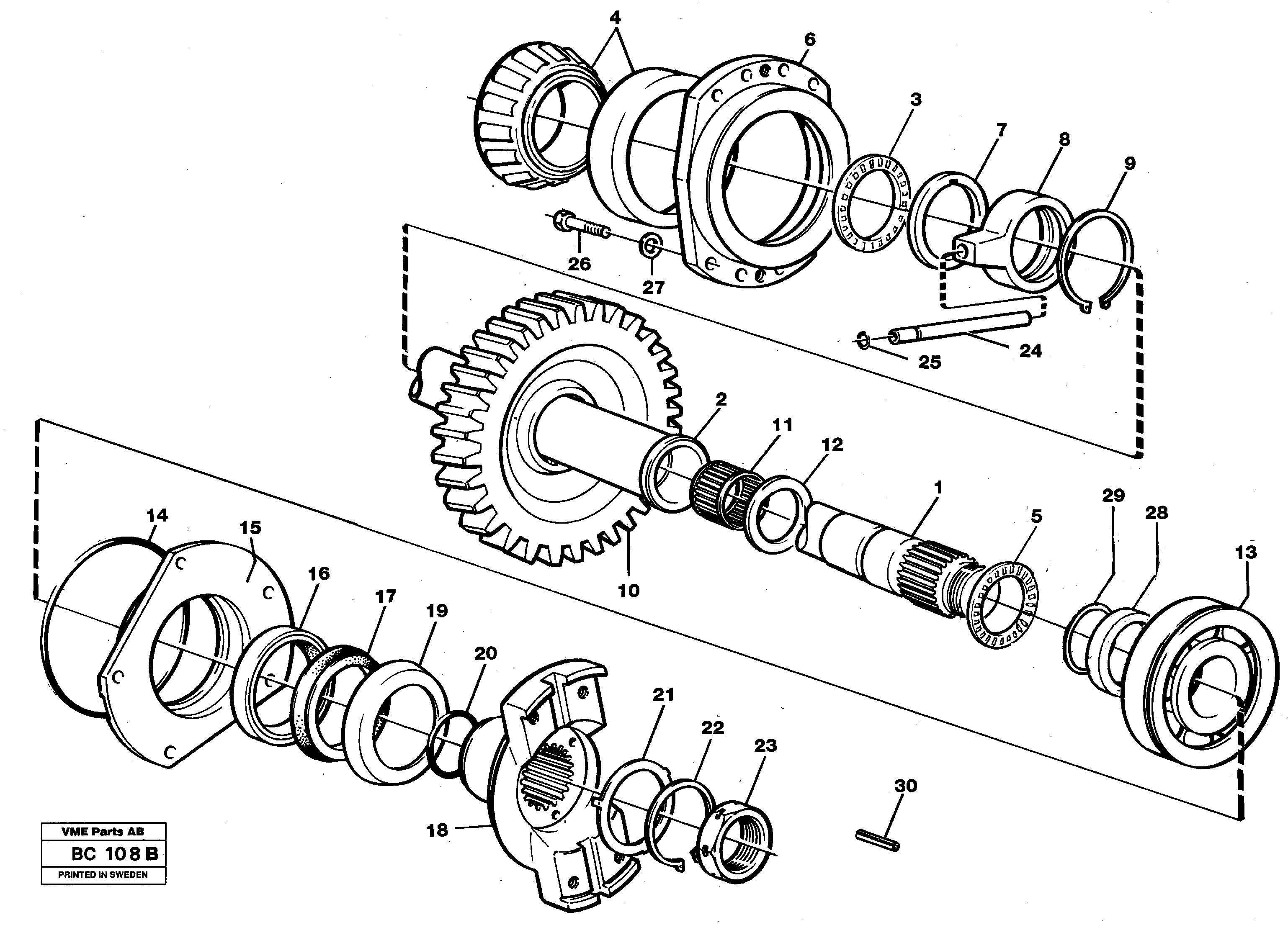Double Clamp VOE11036723 VOLVO