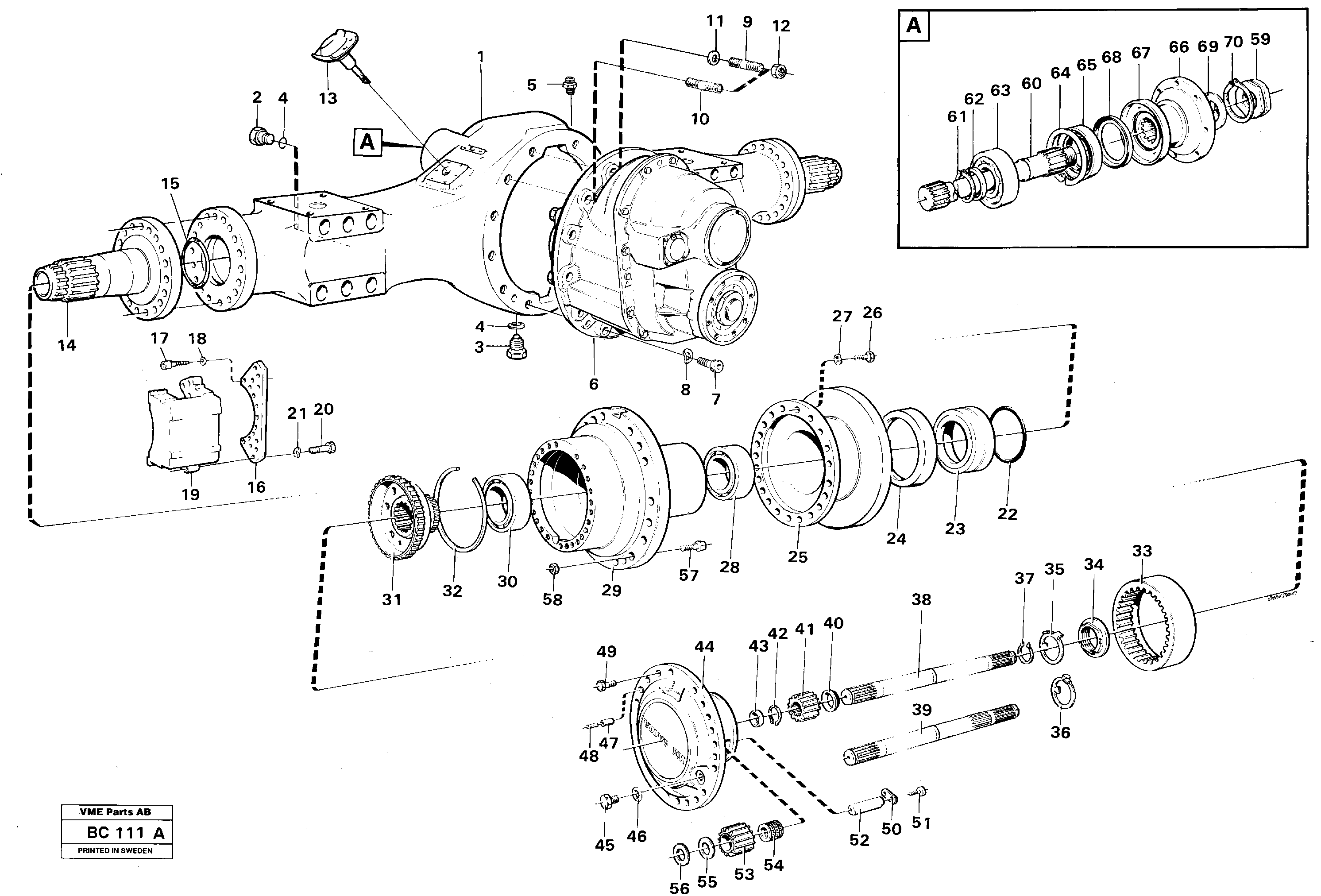 Bearing Housing VOE11035459 VOLVO