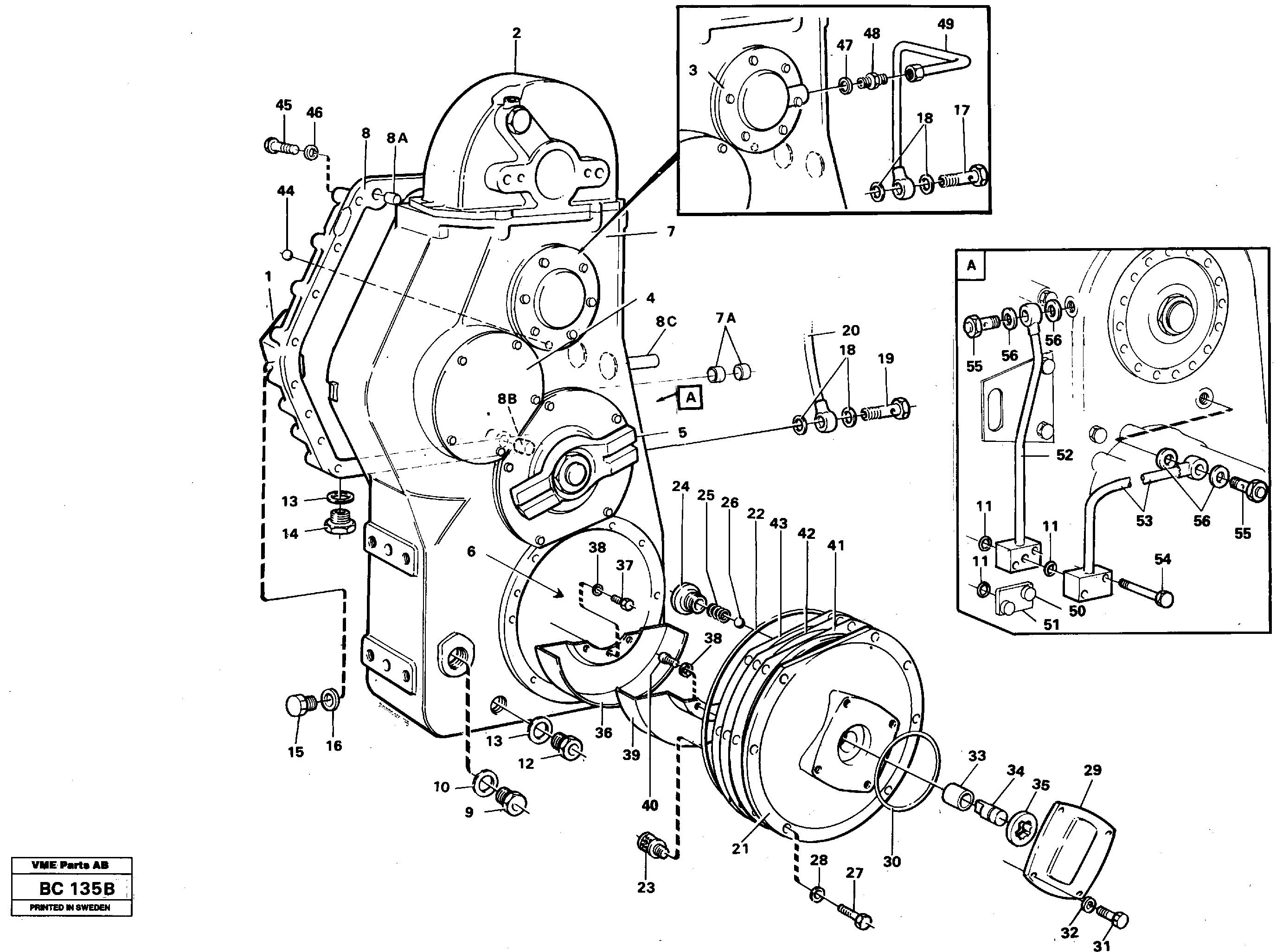 Draining Collar CH/VOE30889 VOLVO